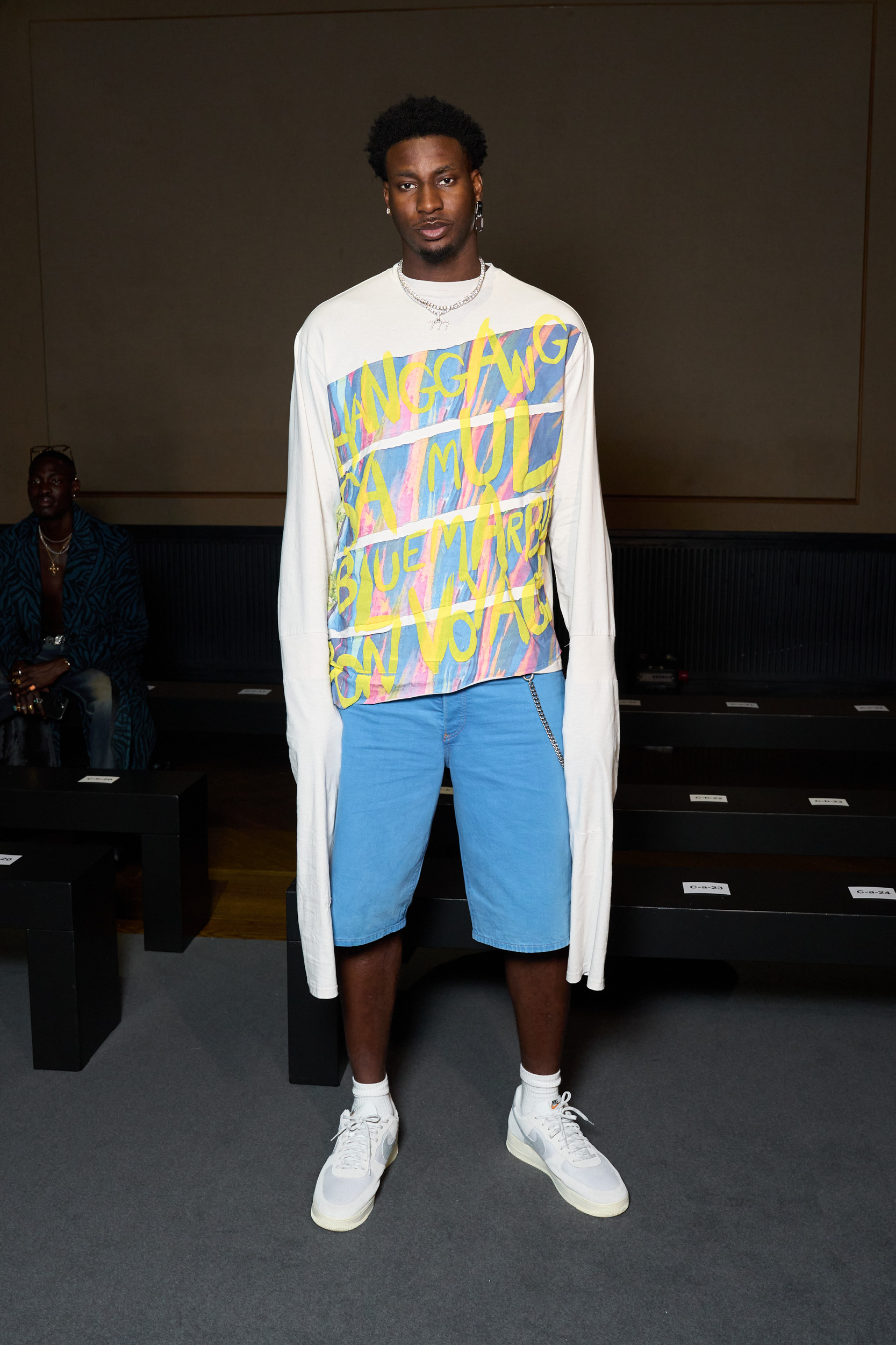 Bluemarble  Spring 2025 Men's Fashion Show Front Row