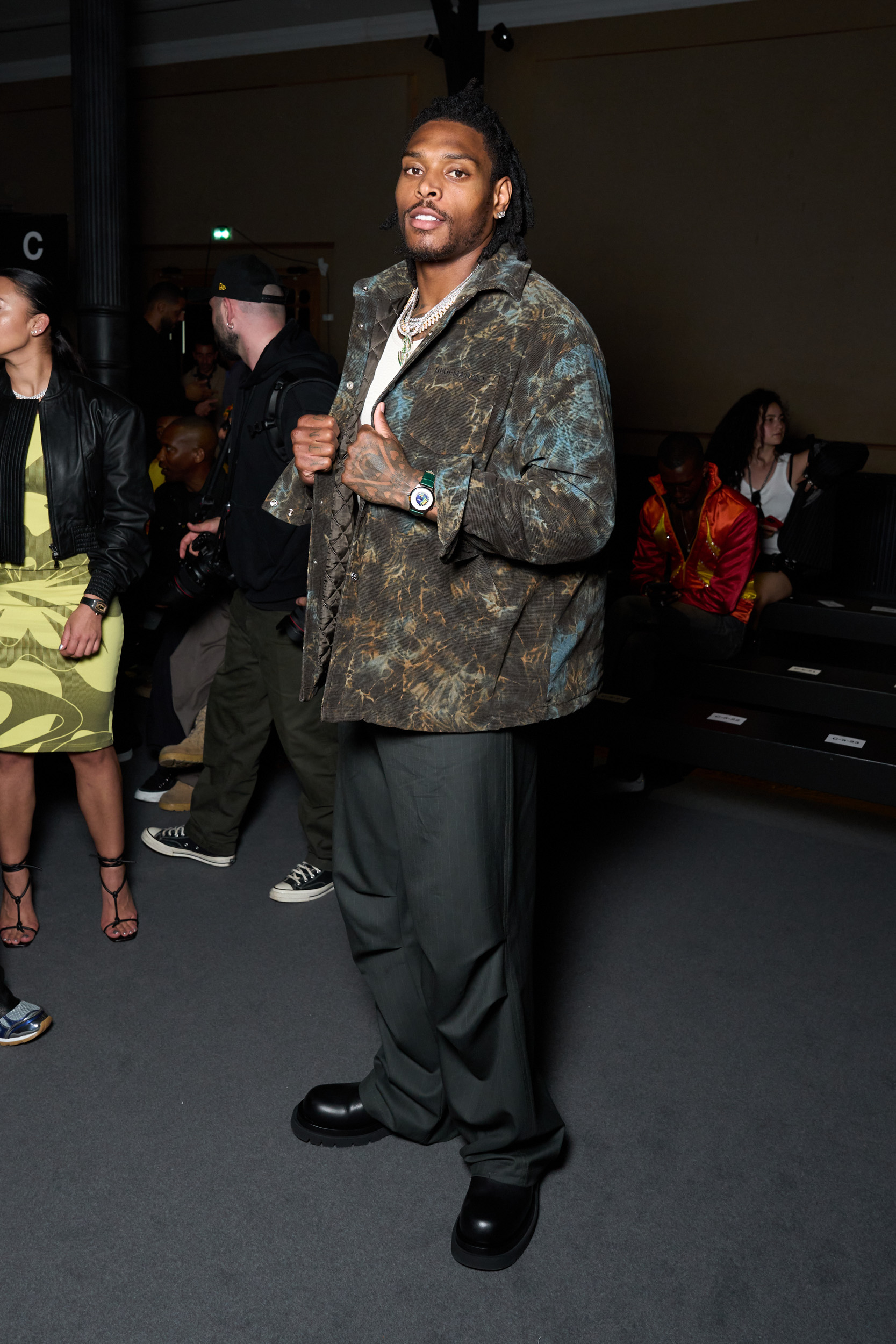 Bluemarble  Spring 2025 Men's Fashion Show Front Row