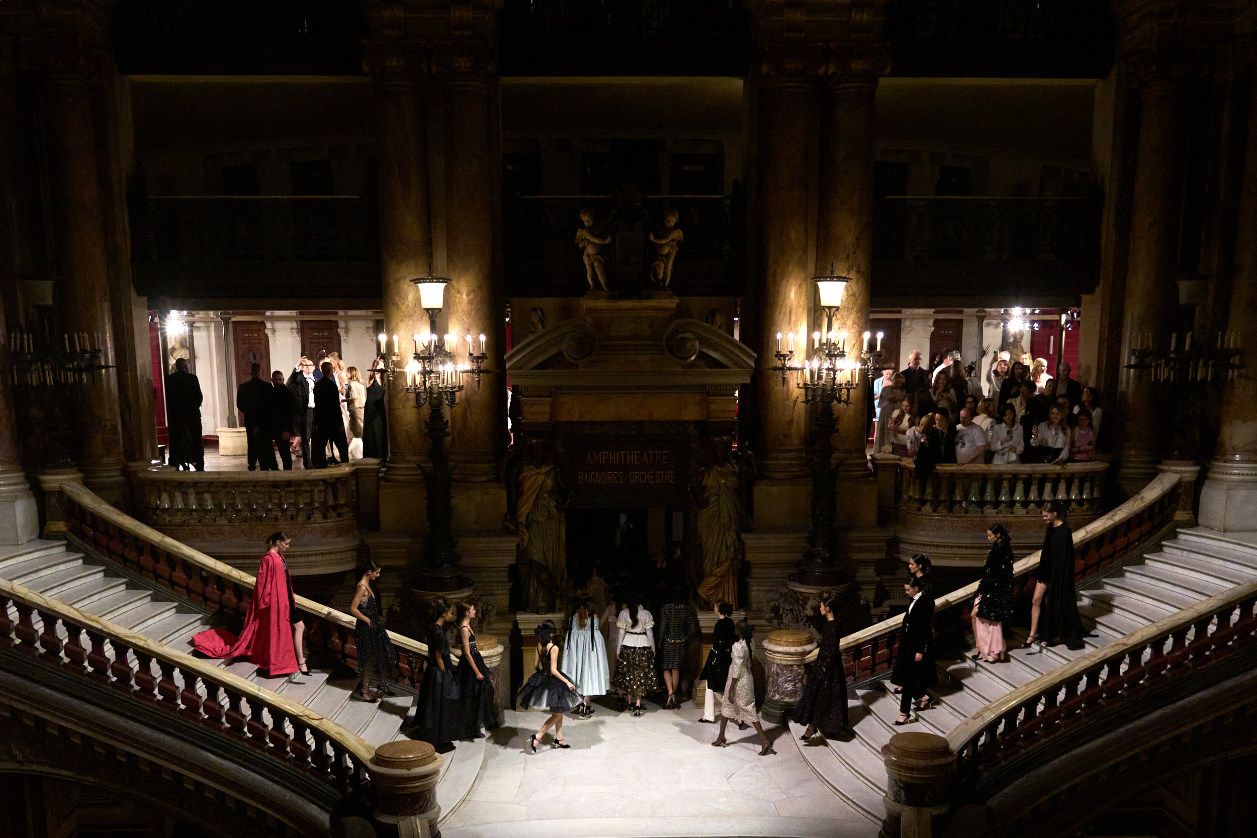 Chanel Fall 2024 Couture Fashion Show Atmosphere