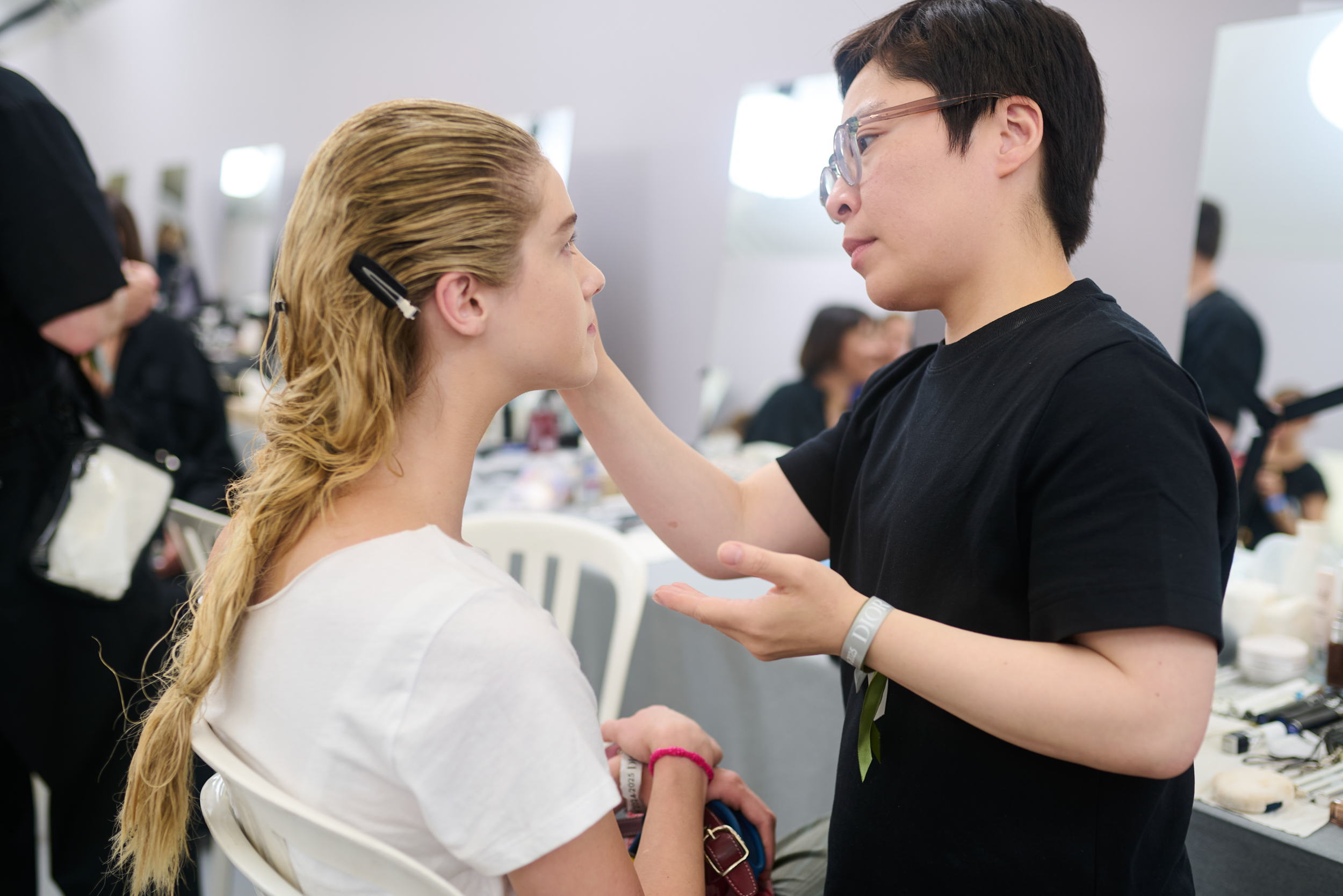 Christian Dior Fall 2025 Couture Fashion Show Backstage