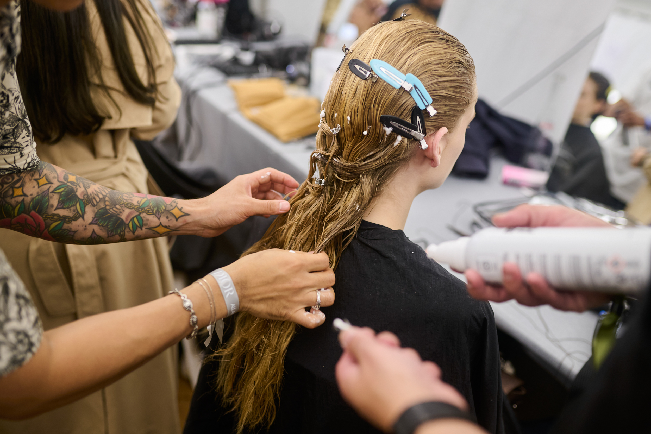 Christian Dior Fall 2025 Couture Fashion Show Backstage