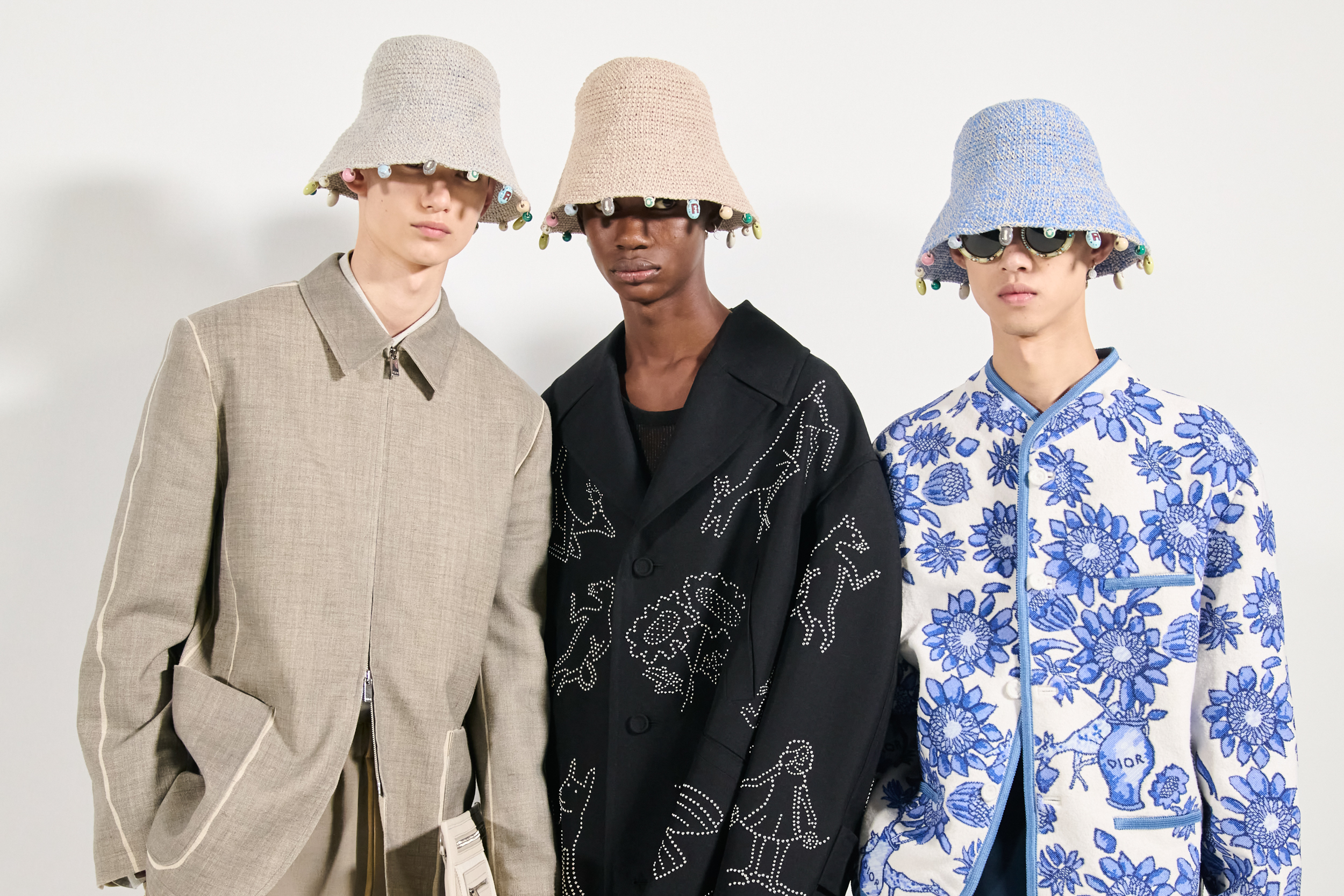 Dior Men  Spring 2025 Men's Fashion Show Backstage