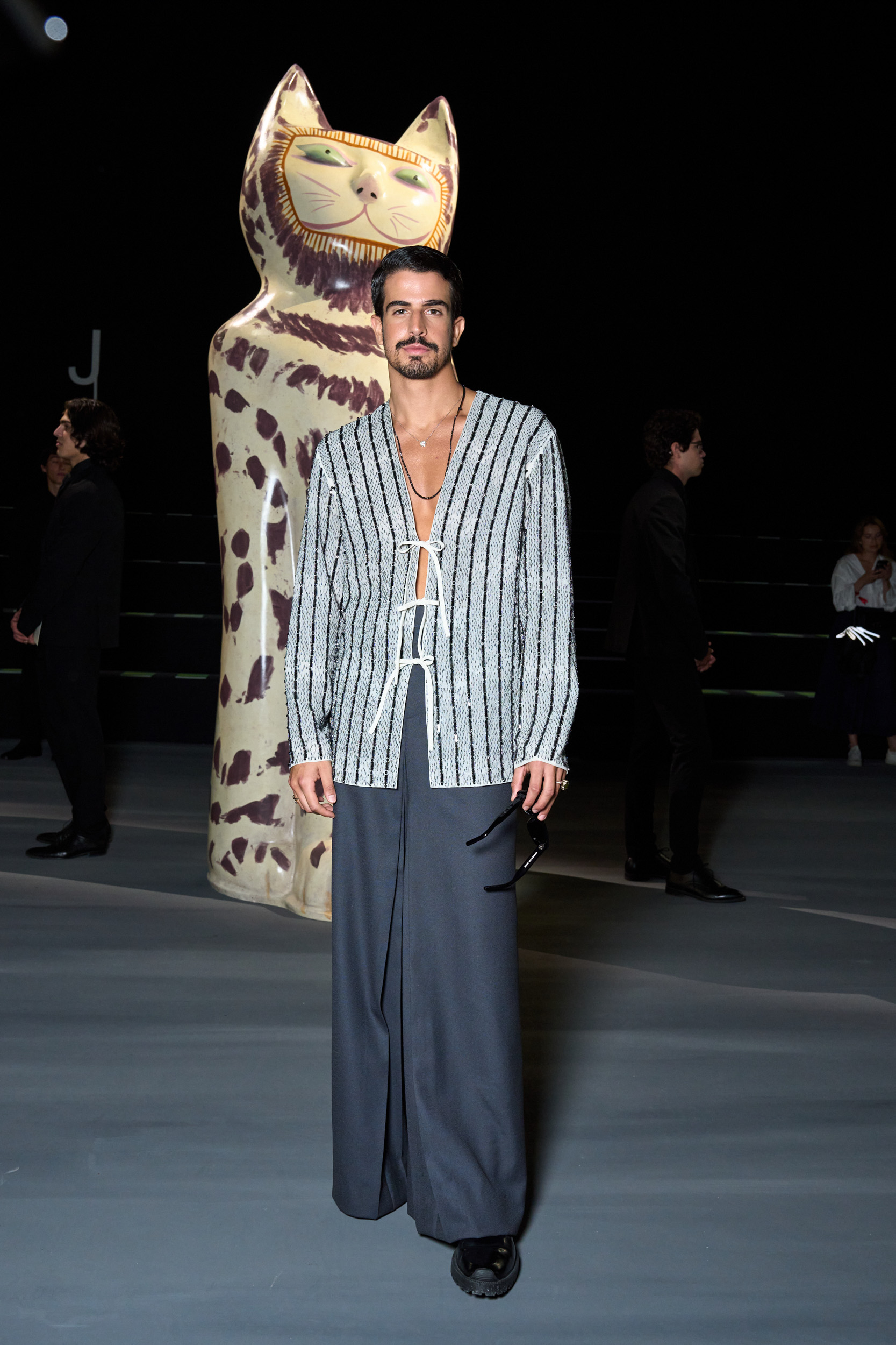 Dior Men  Spring 2025 Men's Fashion Show Front Row