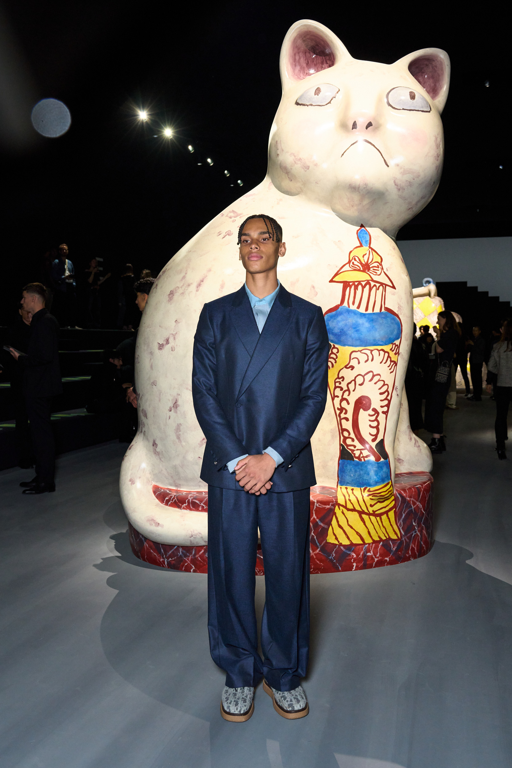 Dior Men  Spring 2025 Men's Fashion Show Front Row