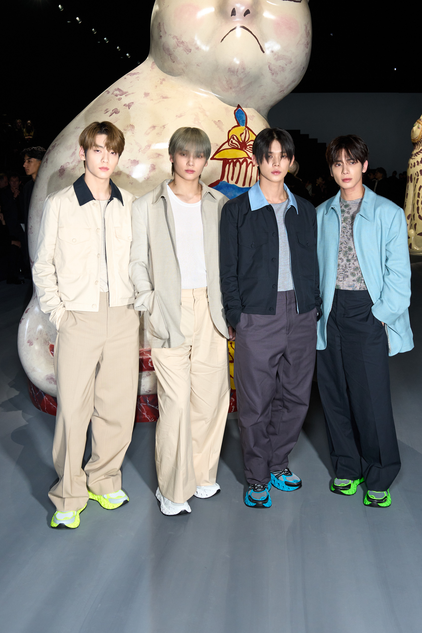 Dior Men  Spring 2025 Men's Fashion Show Front Row