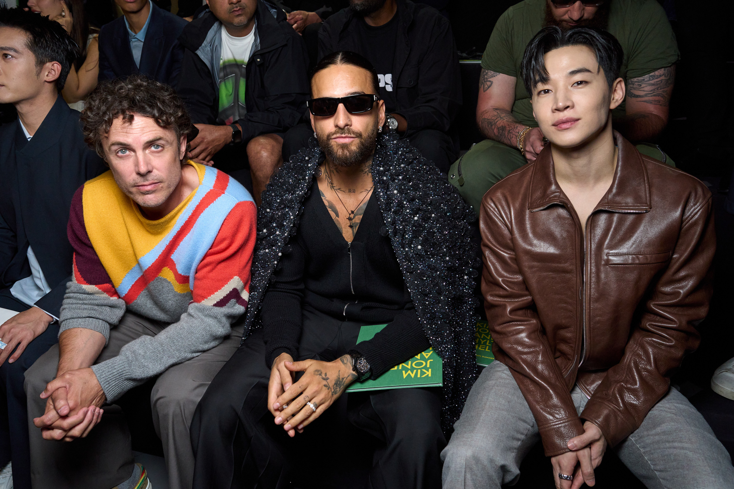 Dior Men  Spring 2025 Men's Fashion Show Front Row