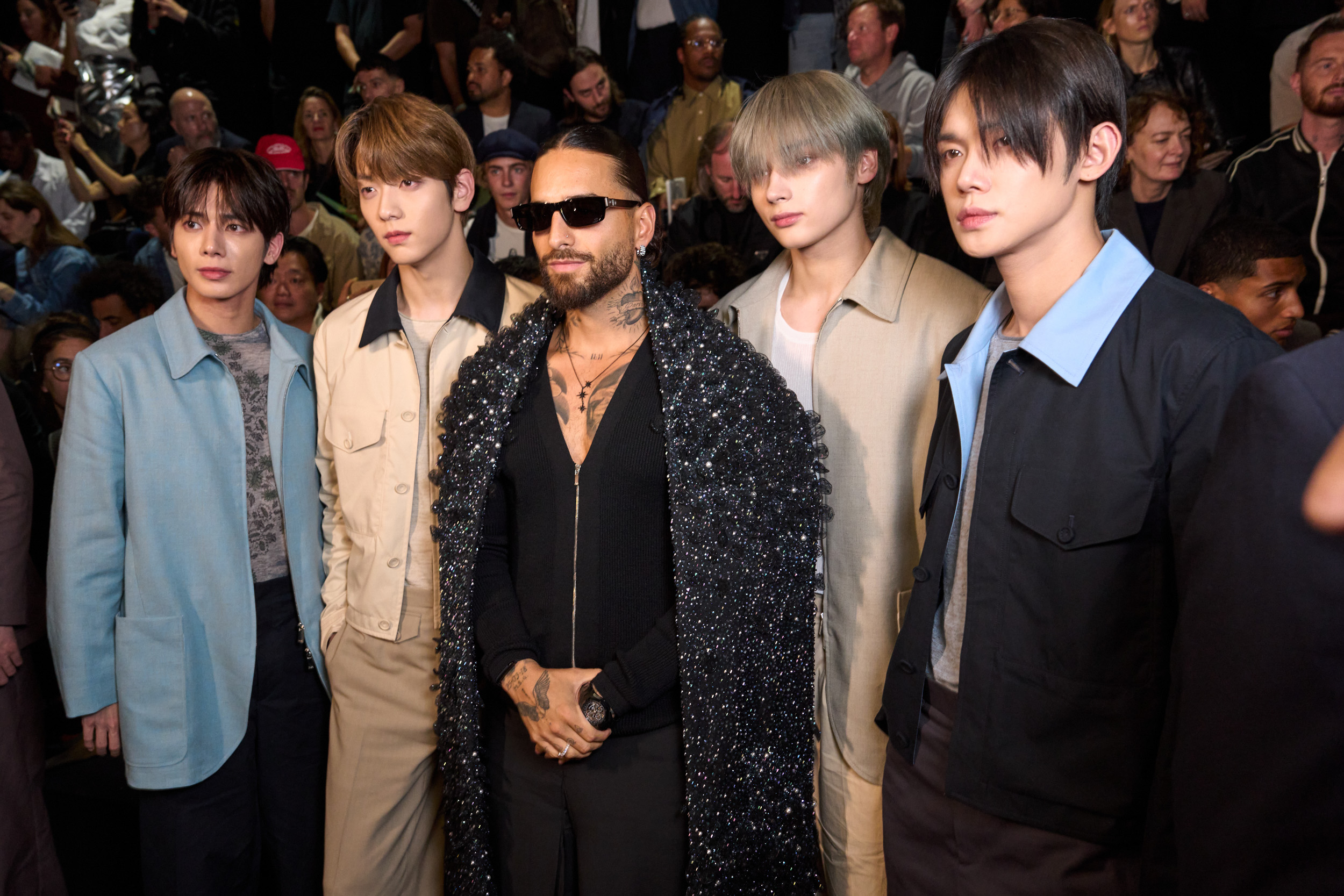 Dior Men  Spring 2025 Men's Fashion Show Front Row