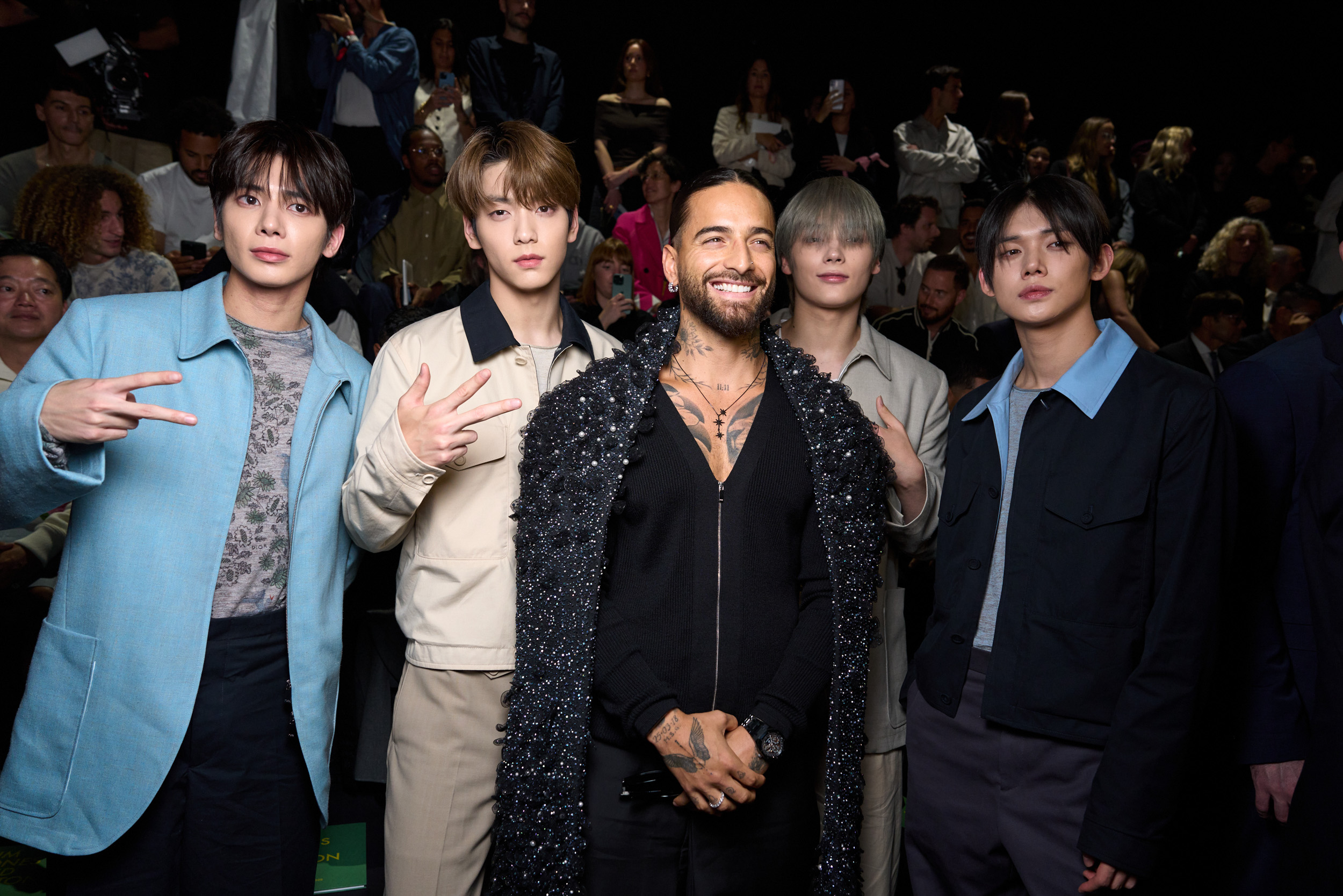 Dior Men  Spring 2025 Men's Fashion Show Front Row