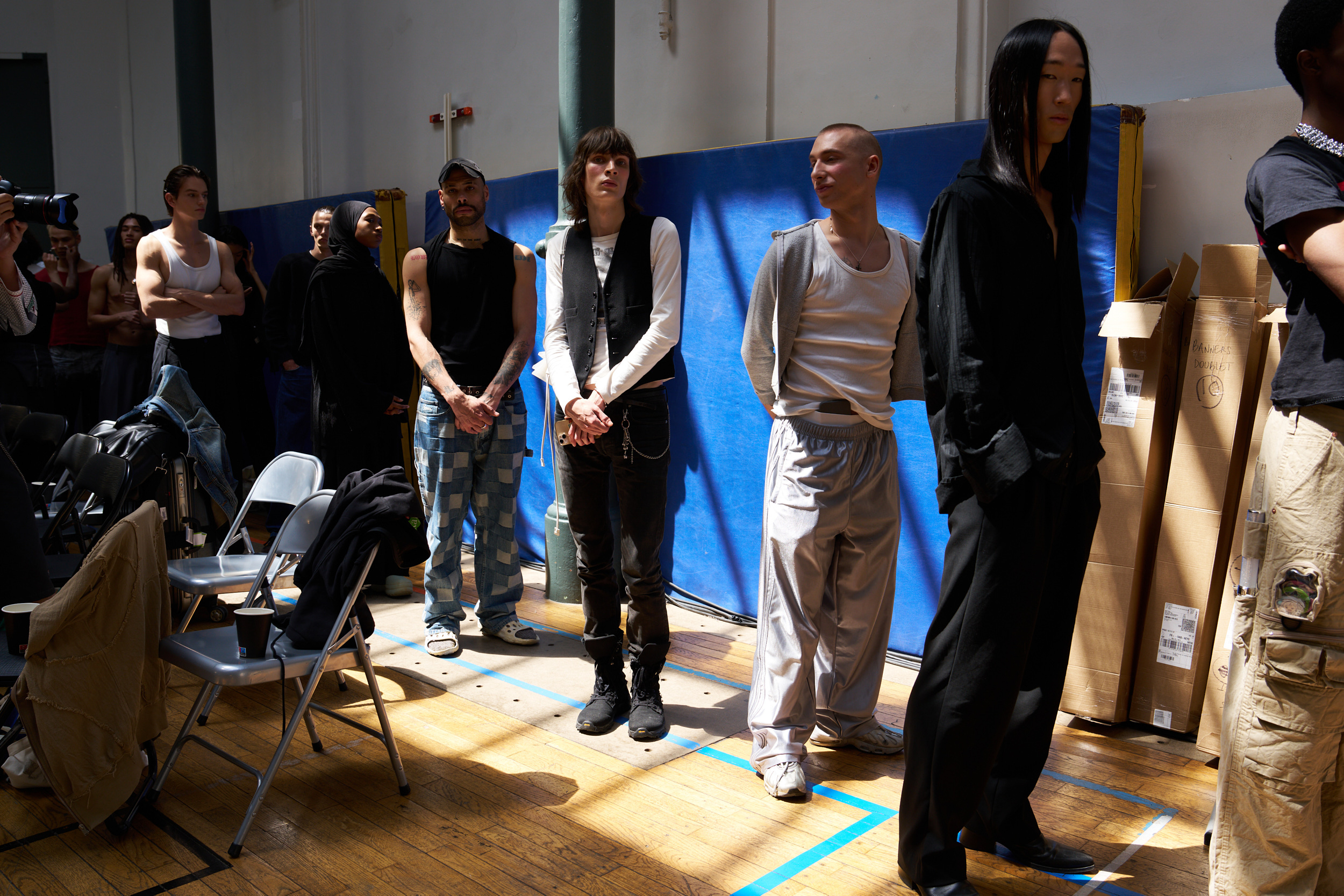 Doublet  Spring 2025 Men's Fashion Show Backstage