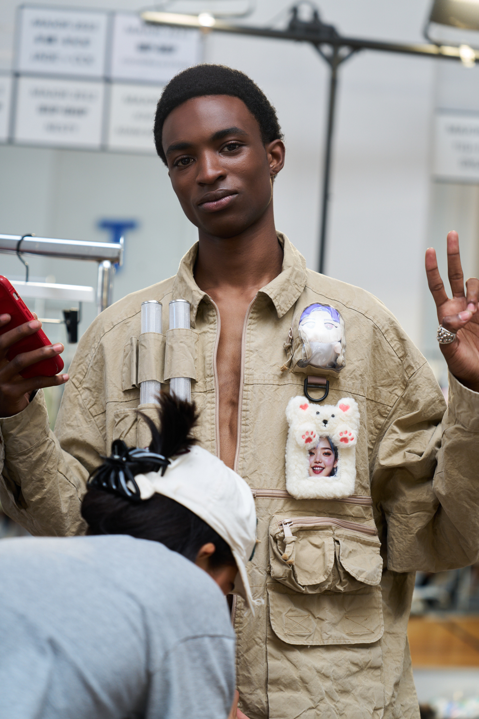 Doublet  Spring 2025 Men's Fashion Show Backstage