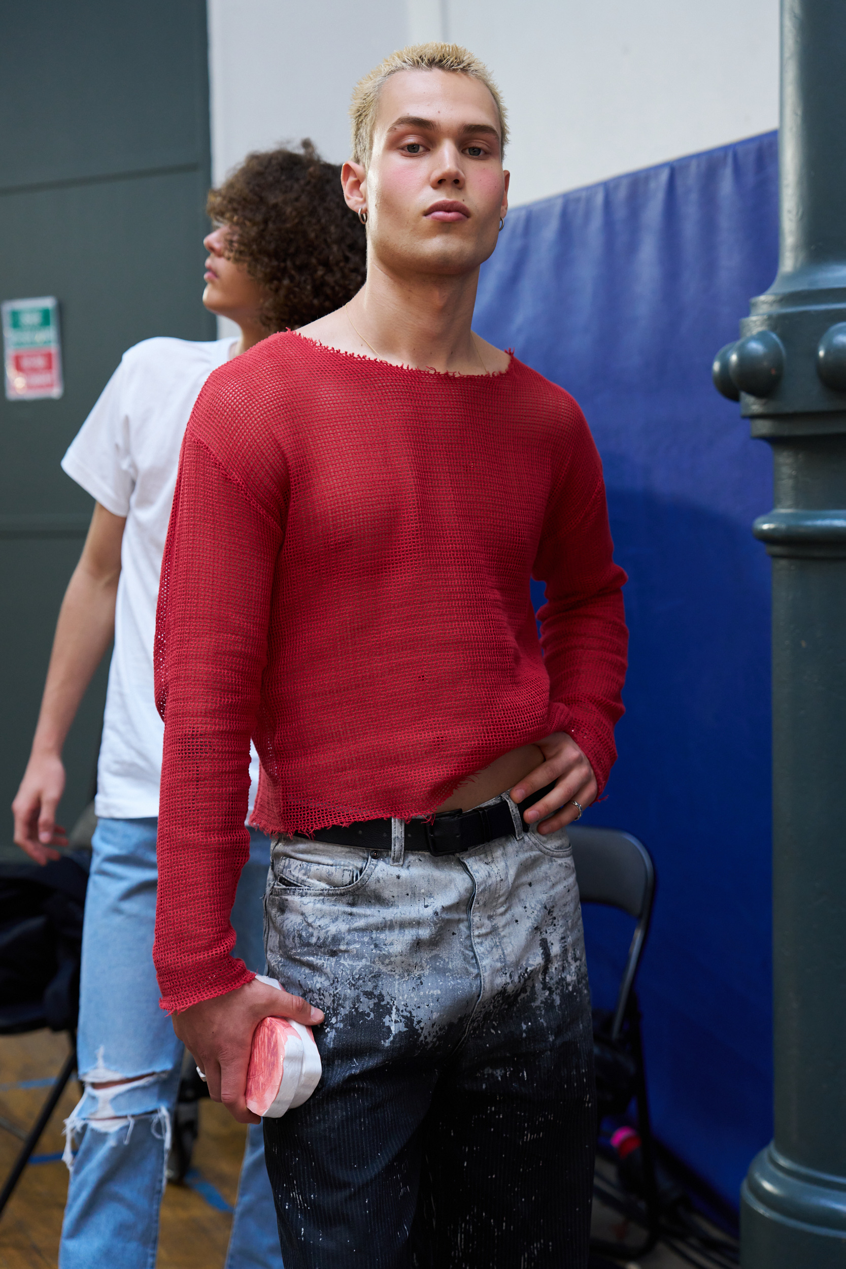 Doublet  Spring 2025 Men's Fashion Show Backstage