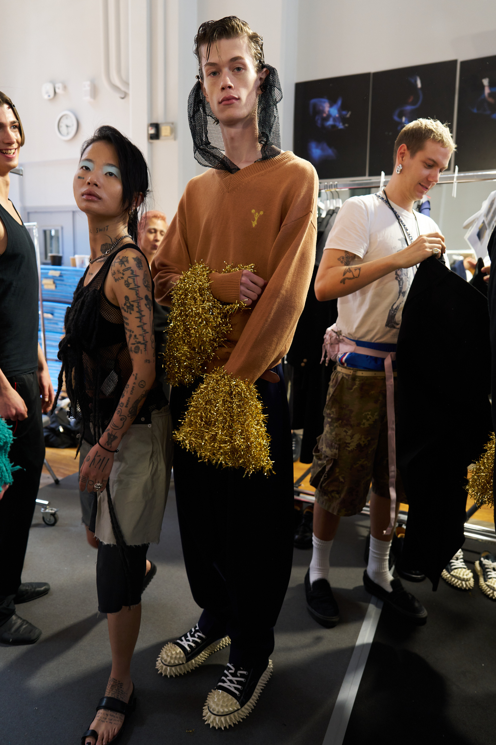 Doublet  Spring 2025 Men's Fashion Show Backstage