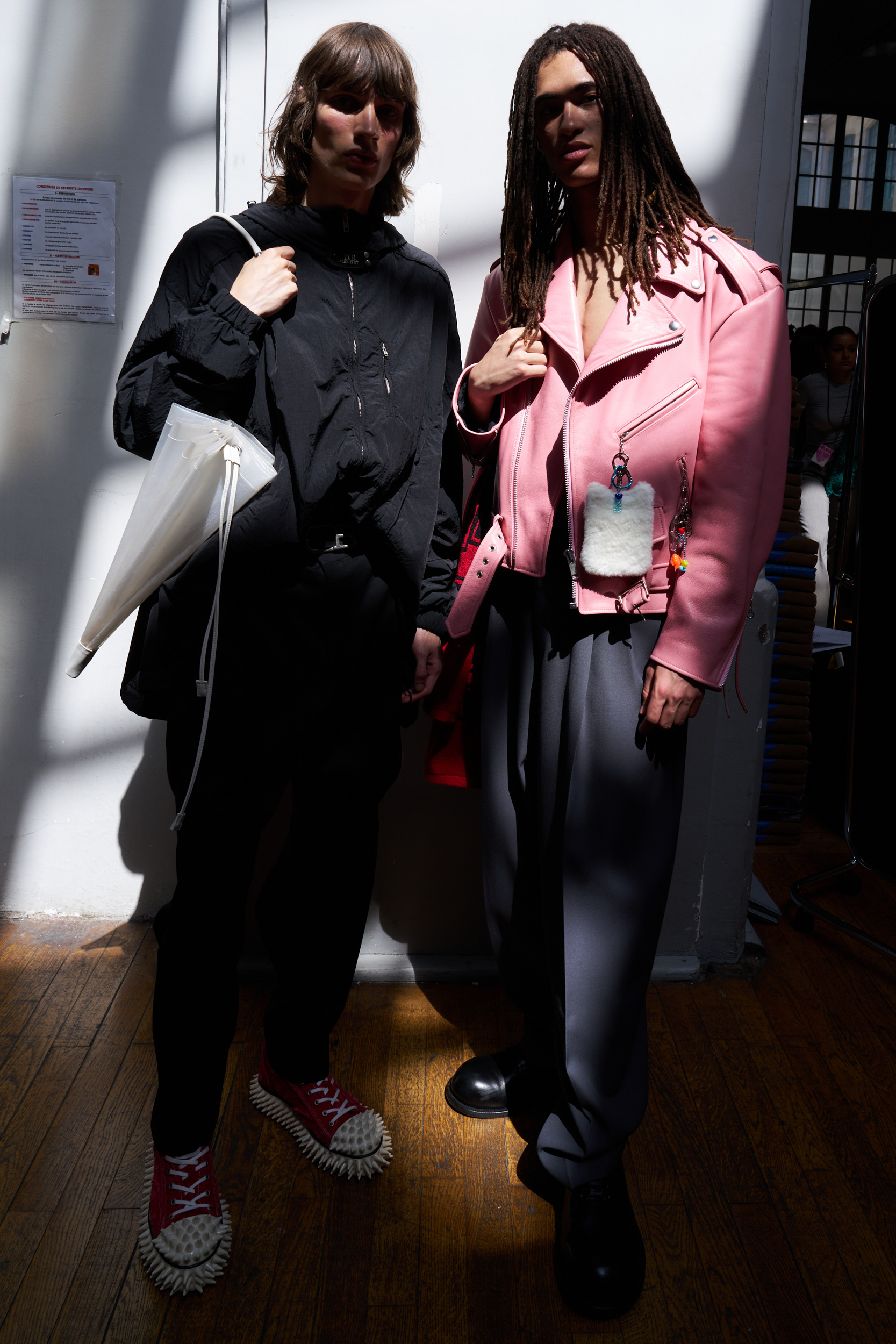 Doublet  Spring 2025 Men's Fashion Show Backstage