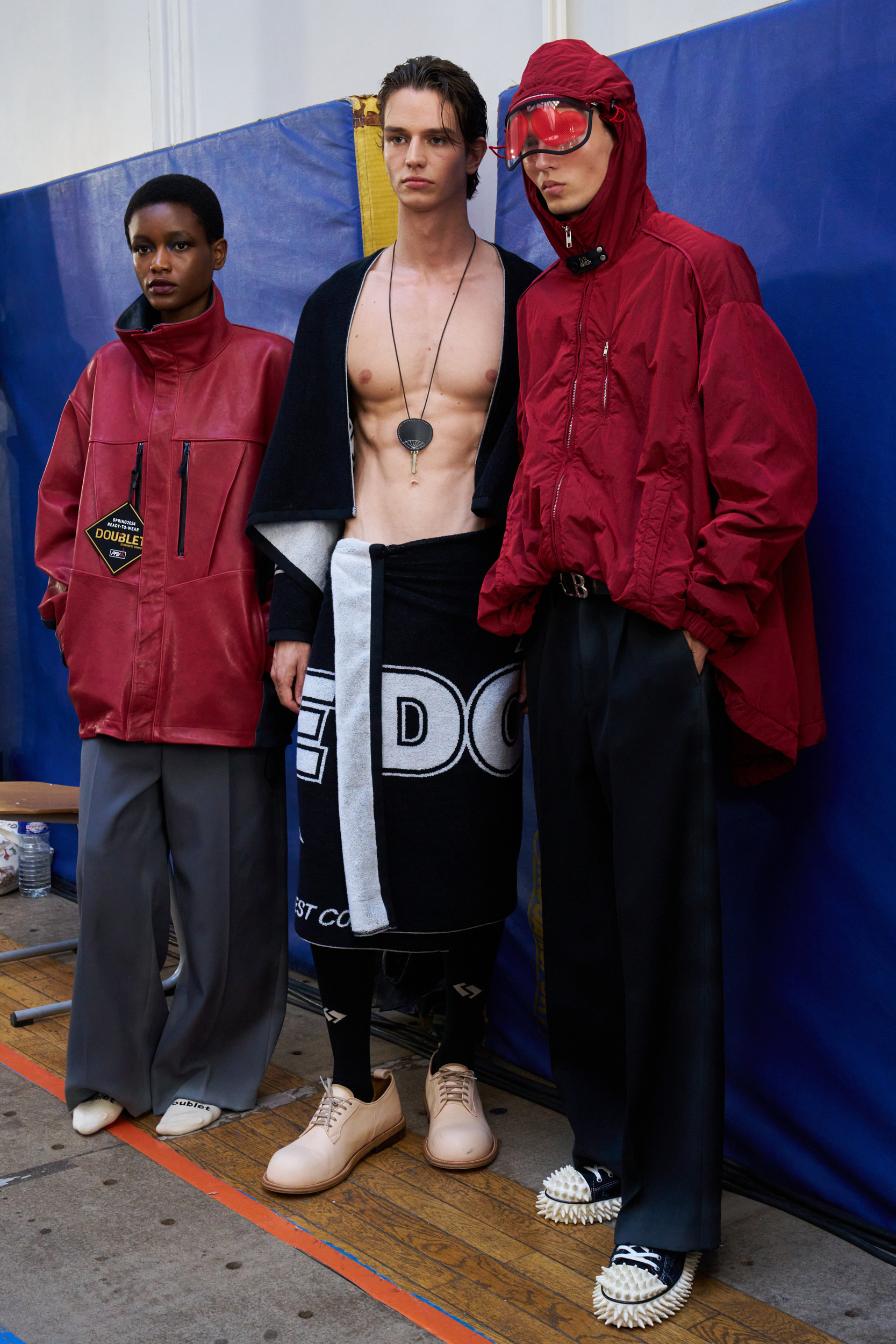 Doublet  Spring 2025 Men's Fashion Show Backstage