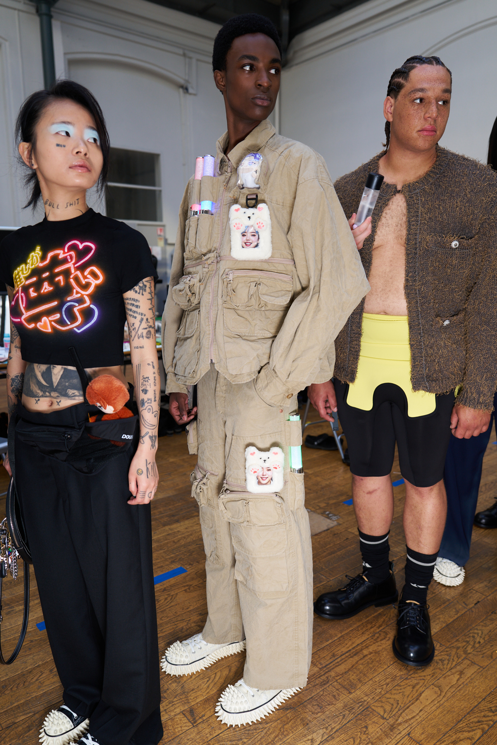 Doublet  Spring 2025 Men's Fashion Show Backstage