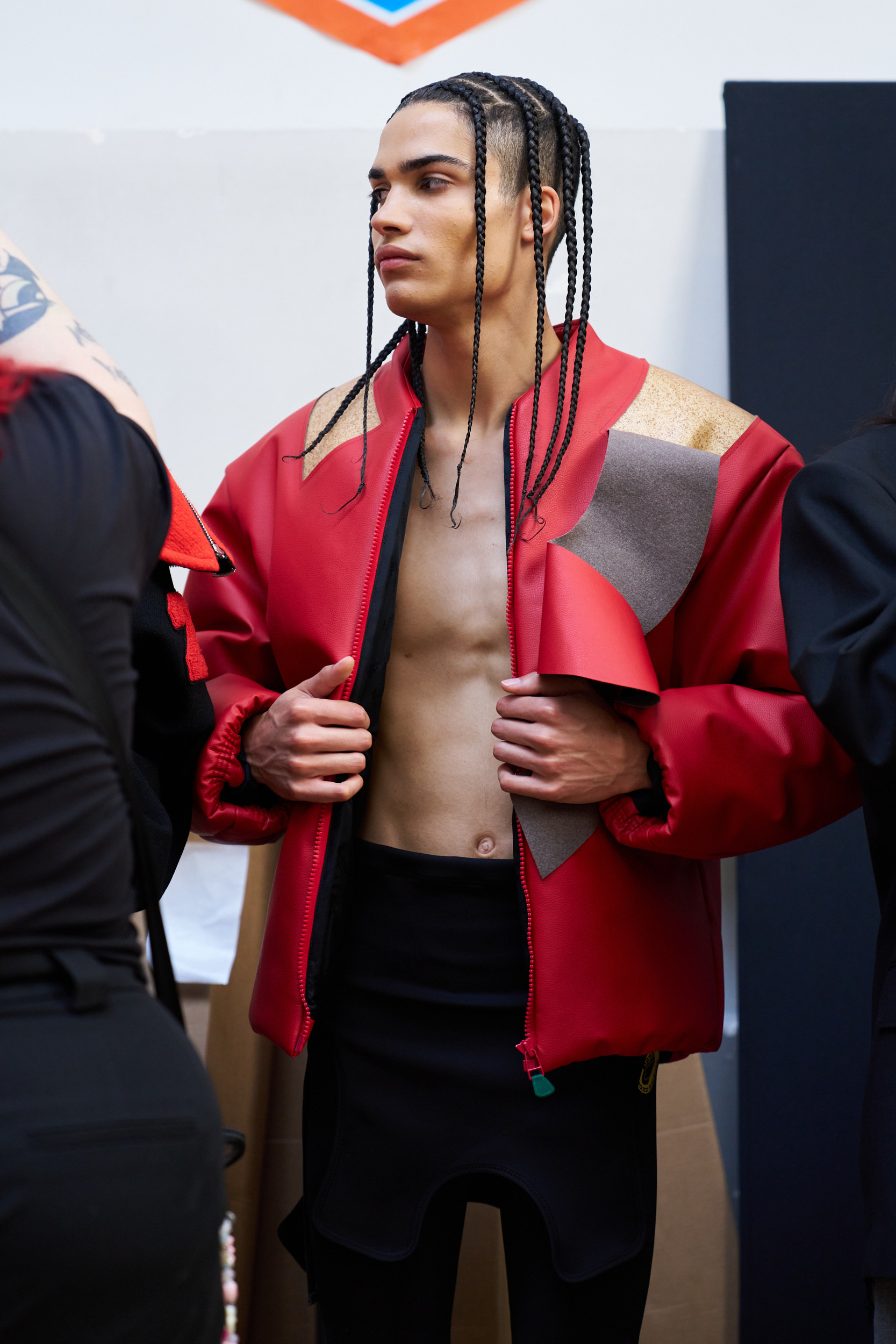 Doublet  Spring 2025 Men's Fashion Show Backstage