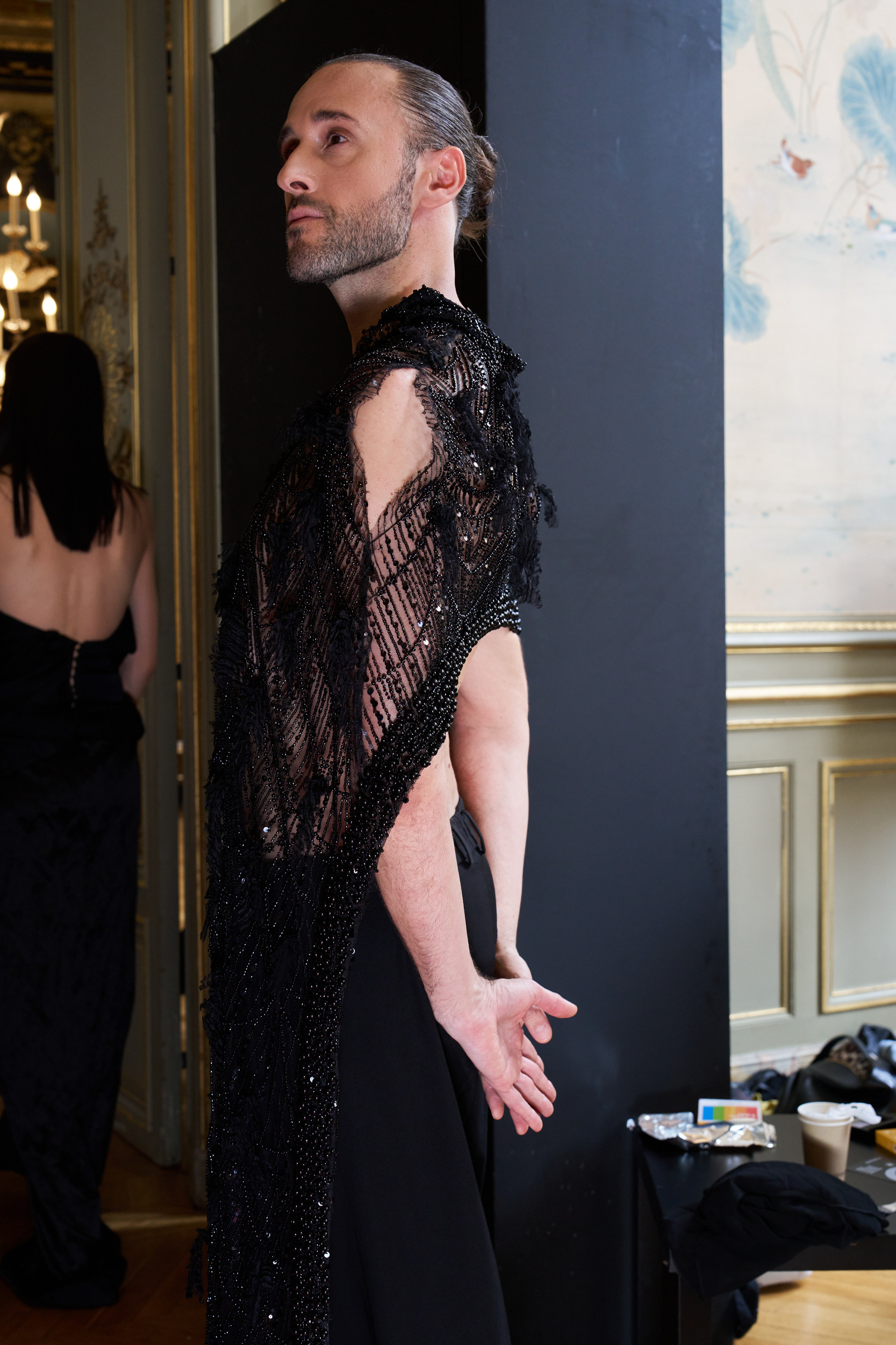 Peet Dullaert Fall 2024 Couture Fashion Show Backstage