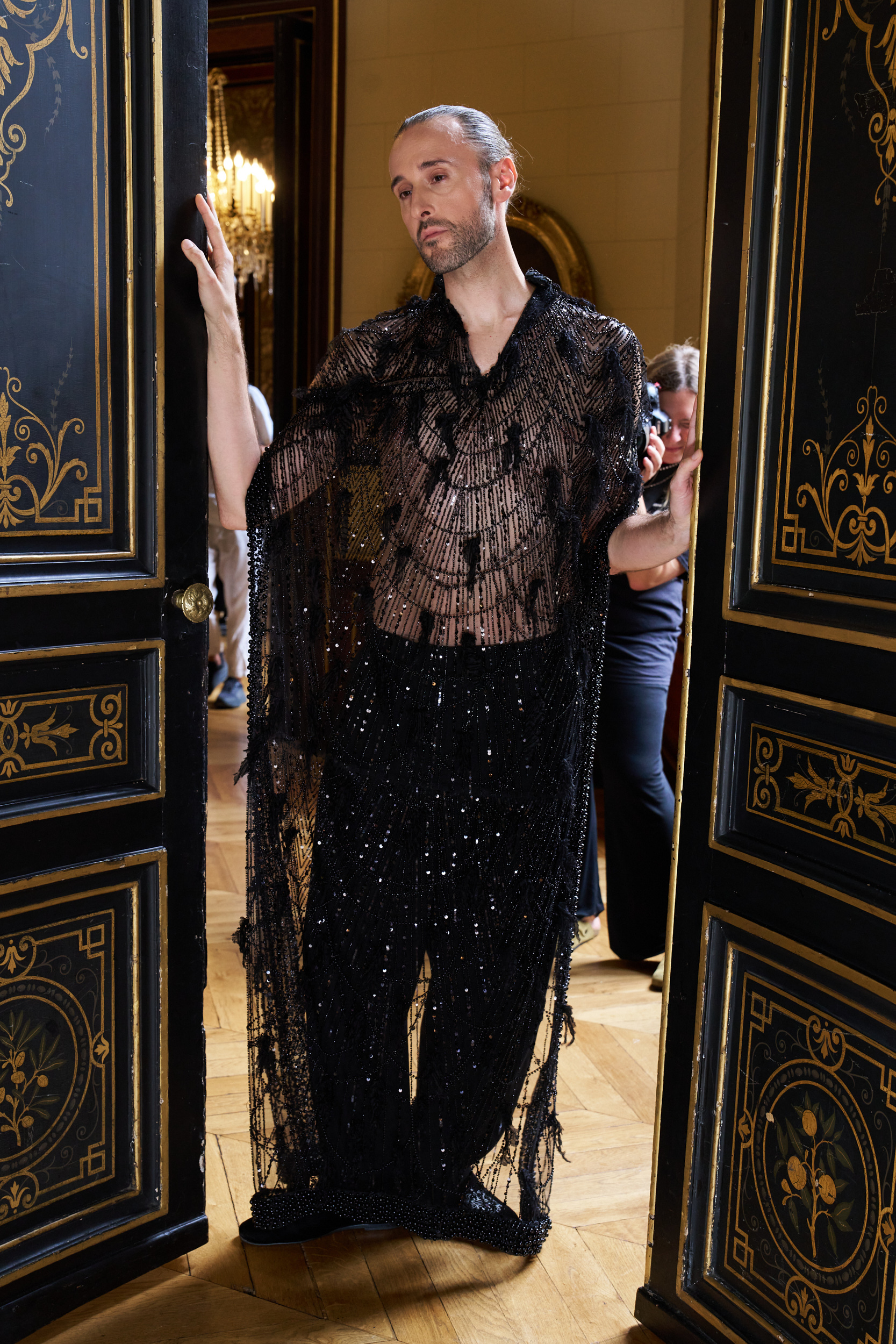 Peet Dullaert Fall 2024 Couture Fashion Show Backstage