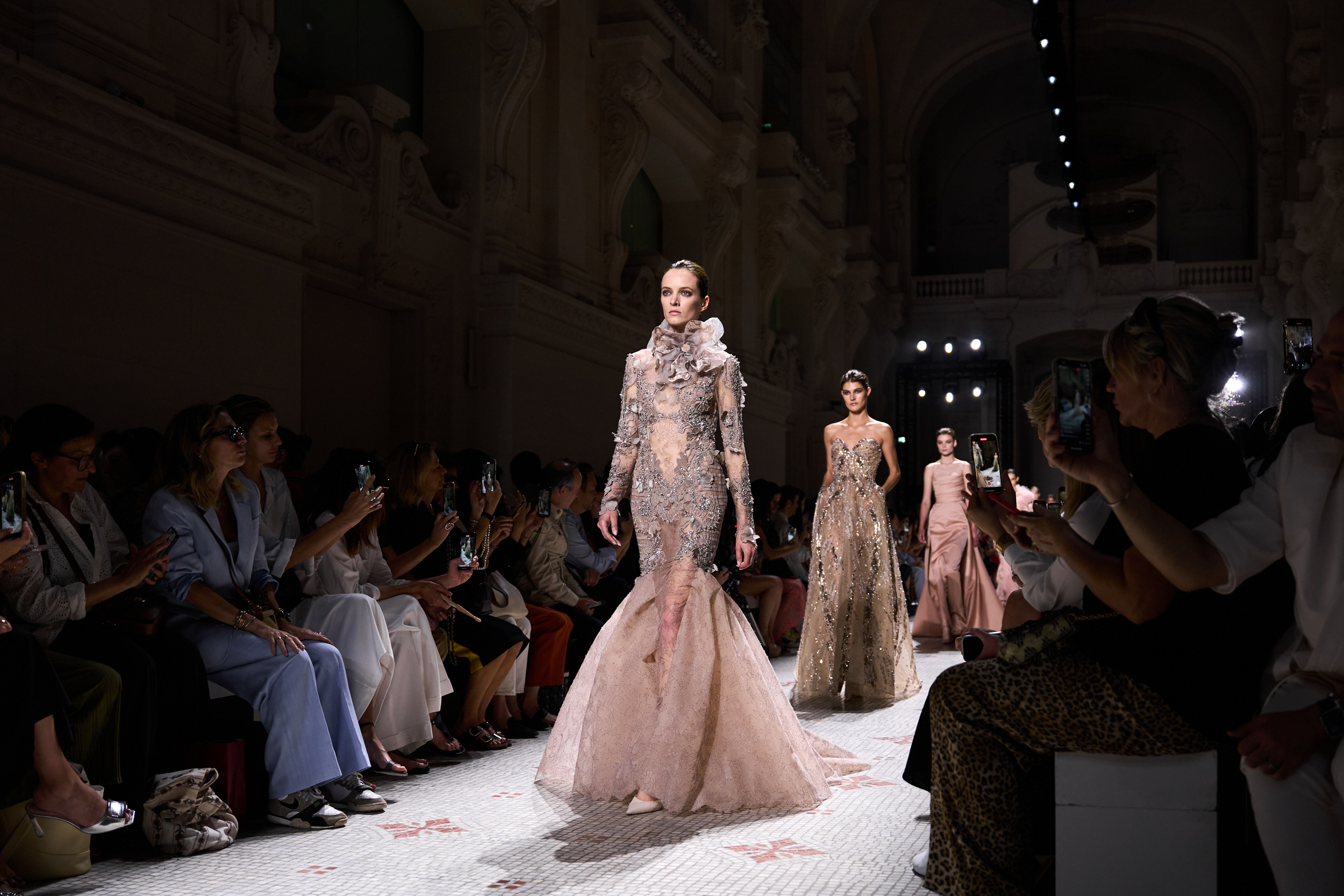 Elie Saab Fall 2024 Couture Fashion Show Atmosphere