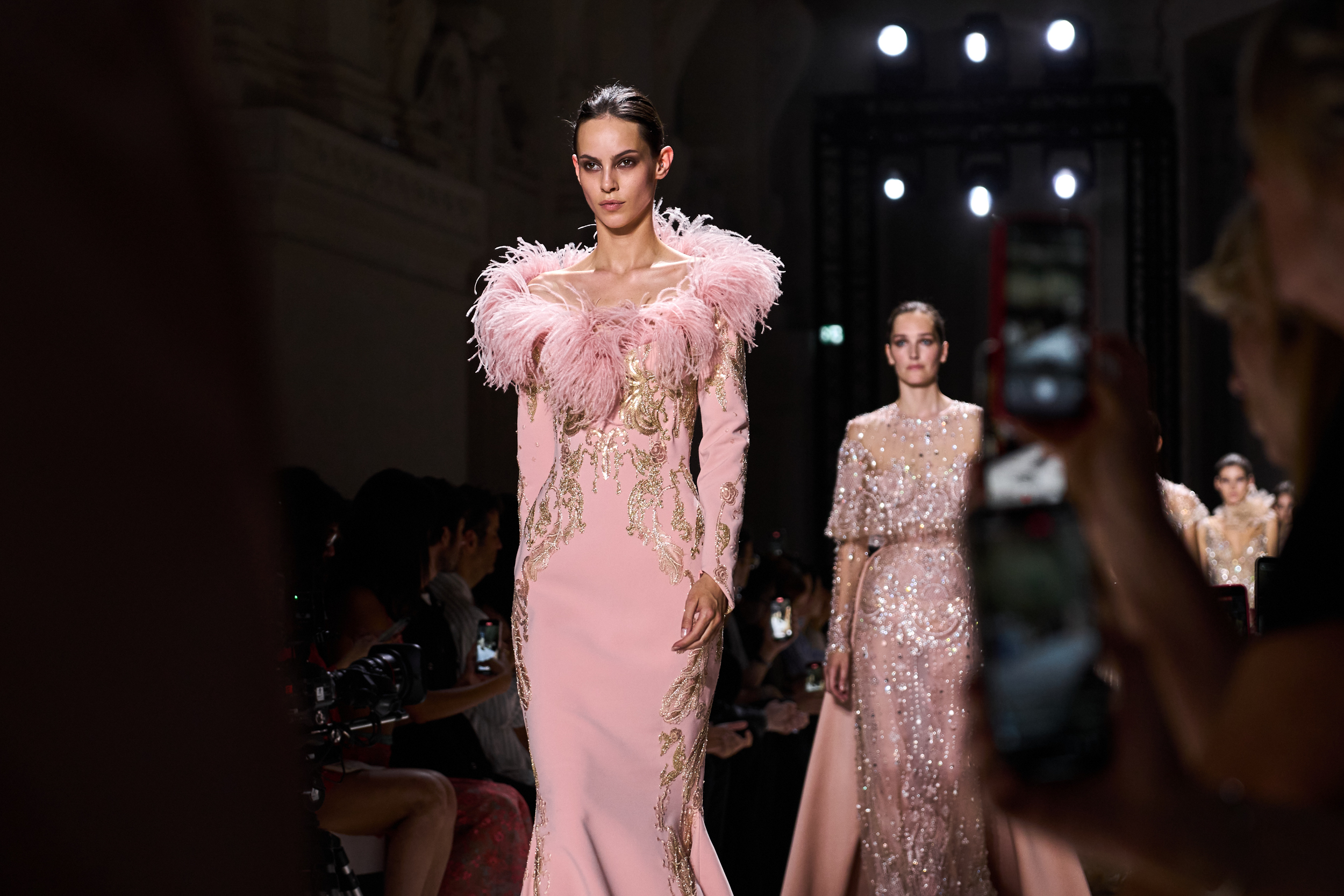 Elie Saab Fall 2024 Couture Fashion Show Atmosphere