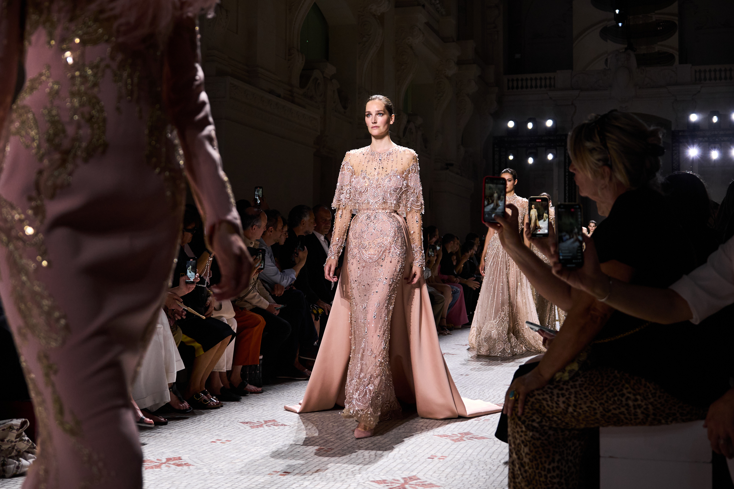 Elie Saab Fall 2024 Couture Fashion Show Atmosphere