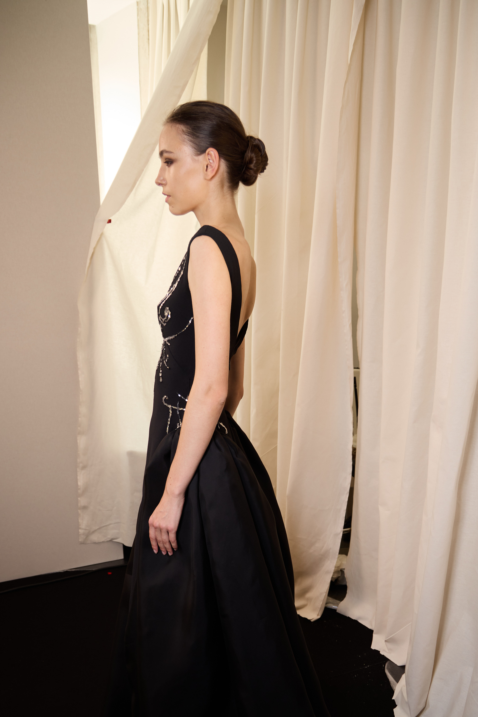 Elie Saab Fall 2024 Couture Fashion Show Backstage