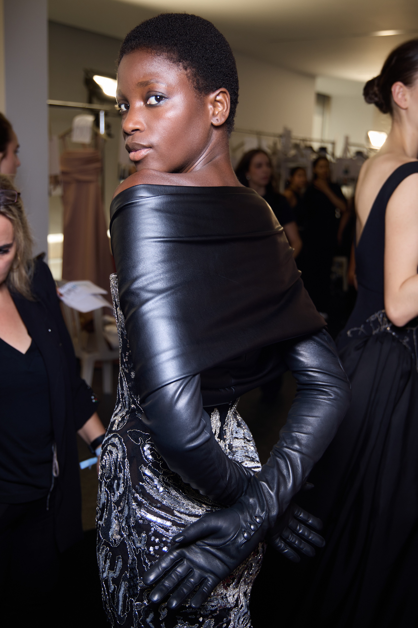 Elie Saab Fall 2024 Couture Fashion Show Backstage