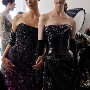 Elie Saab Fall 2024 Couture Fashion Show Backstage