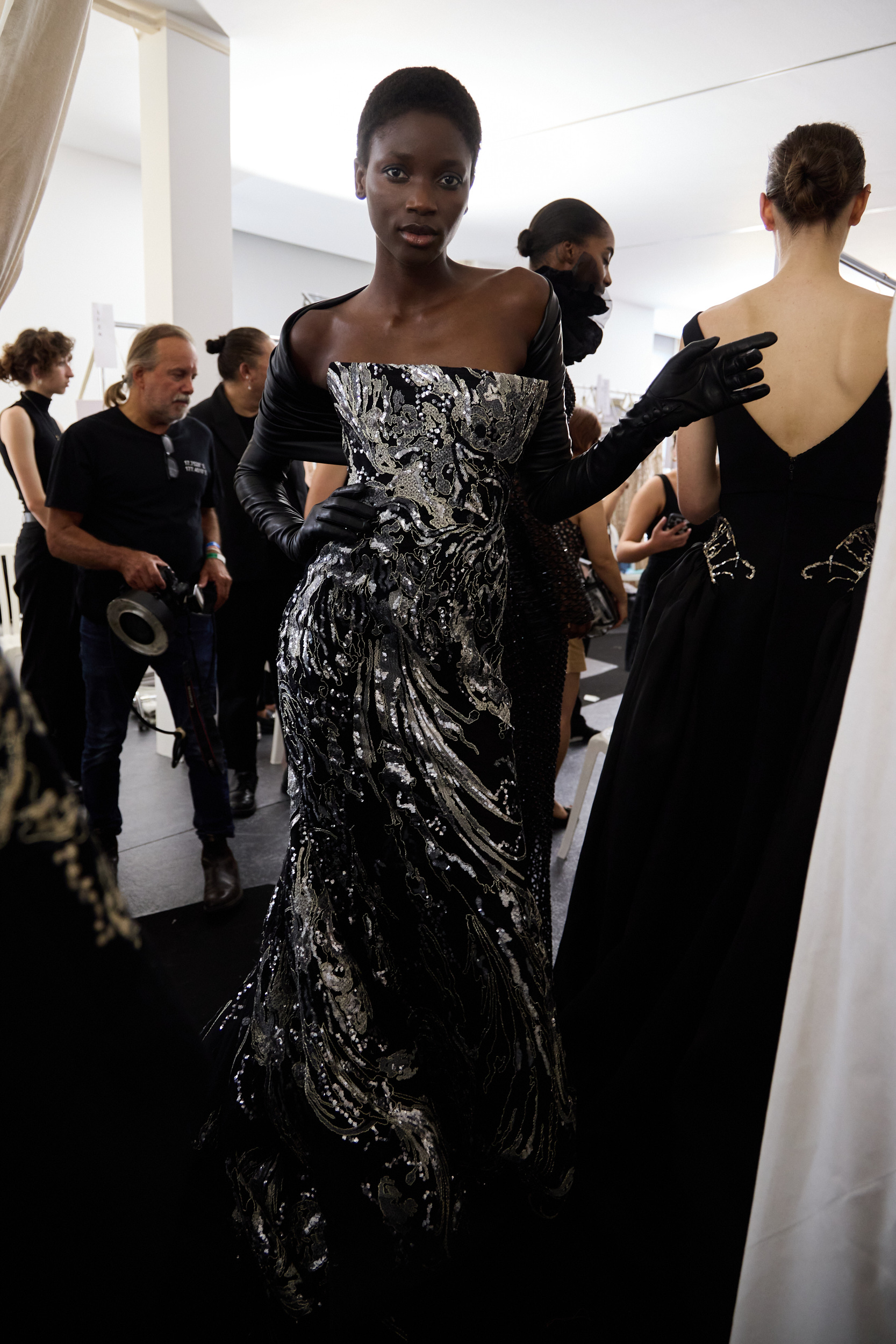 Elie Saab Fall 2024 Couture Fashion Show Backstage