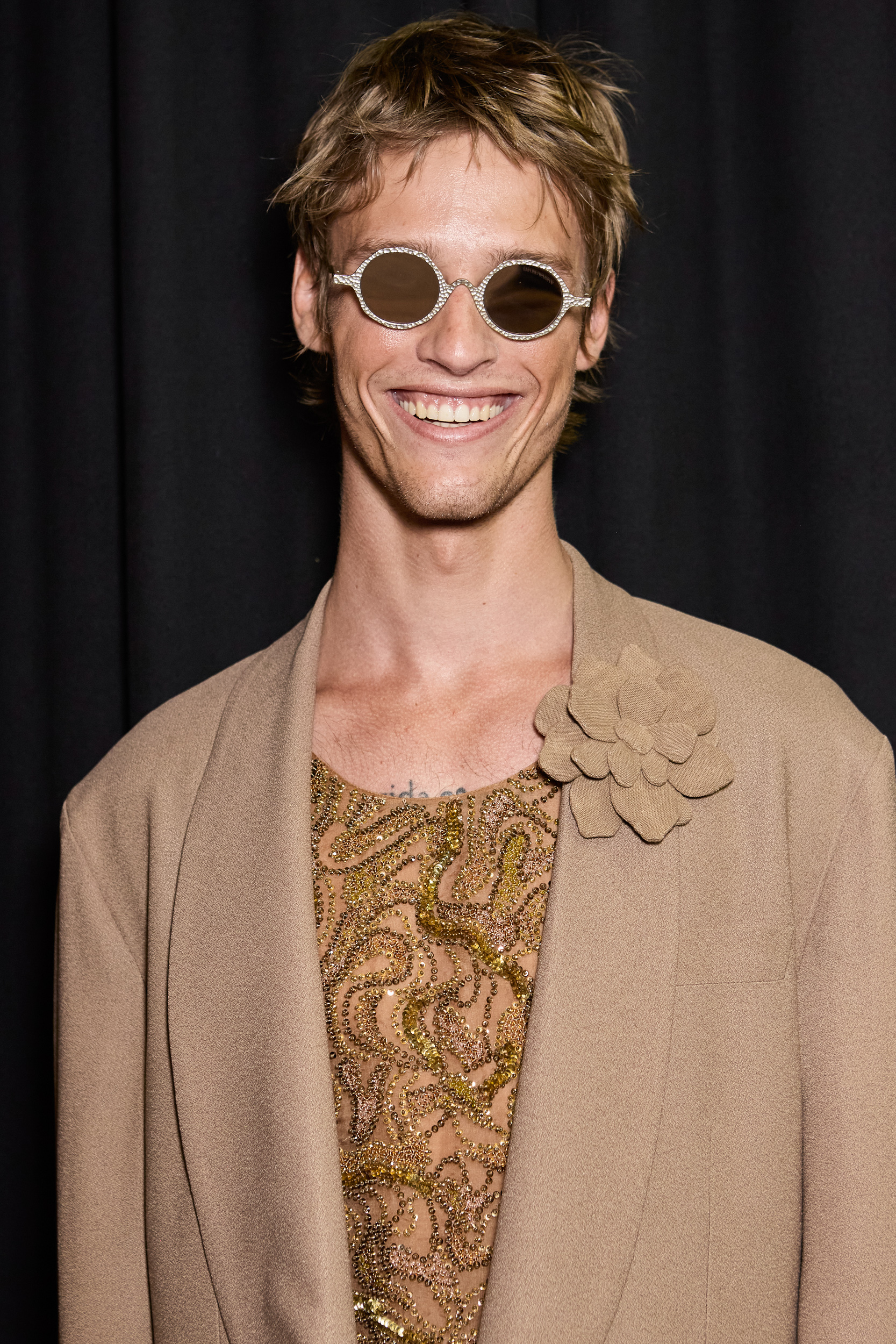 Emporio Armani  Spring 2025 Men's Fashion Show Backstage