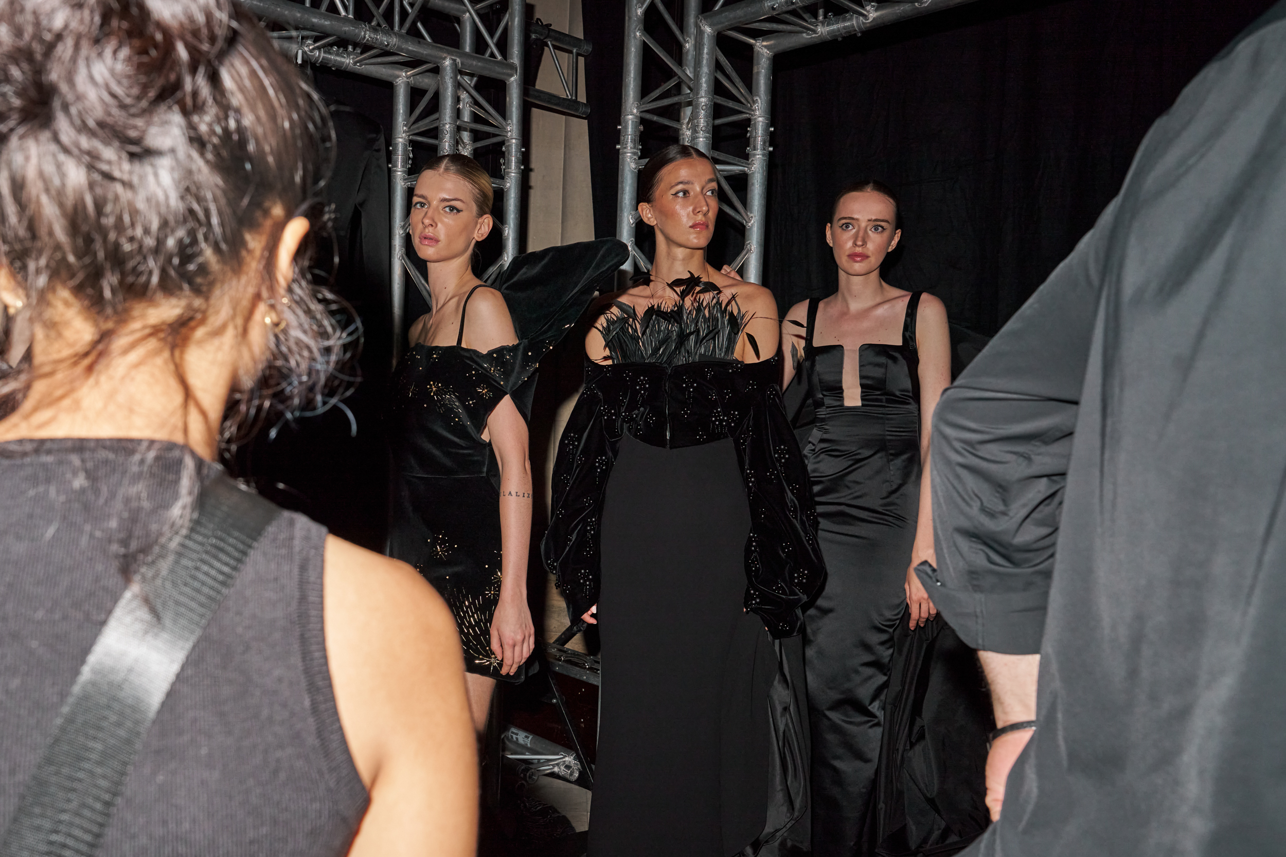 Lena Erziak Fall 2024 Couture Fashion Show Backstage