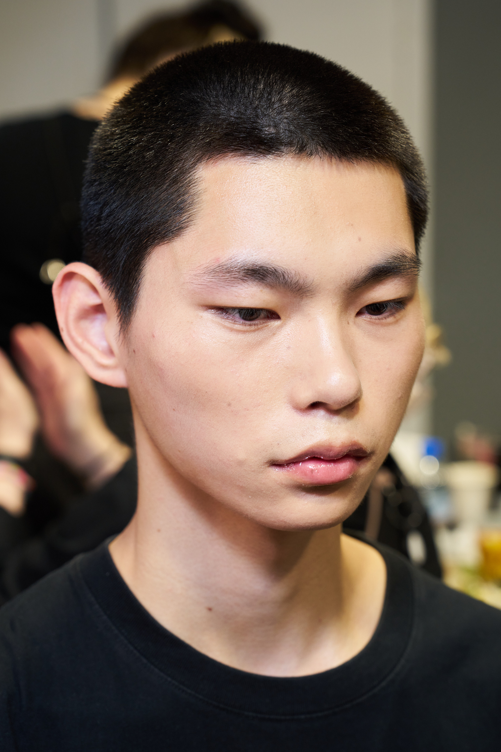 Feng Chen Wang Spring 2025 Men's Fashion Show Backstage | The Impression