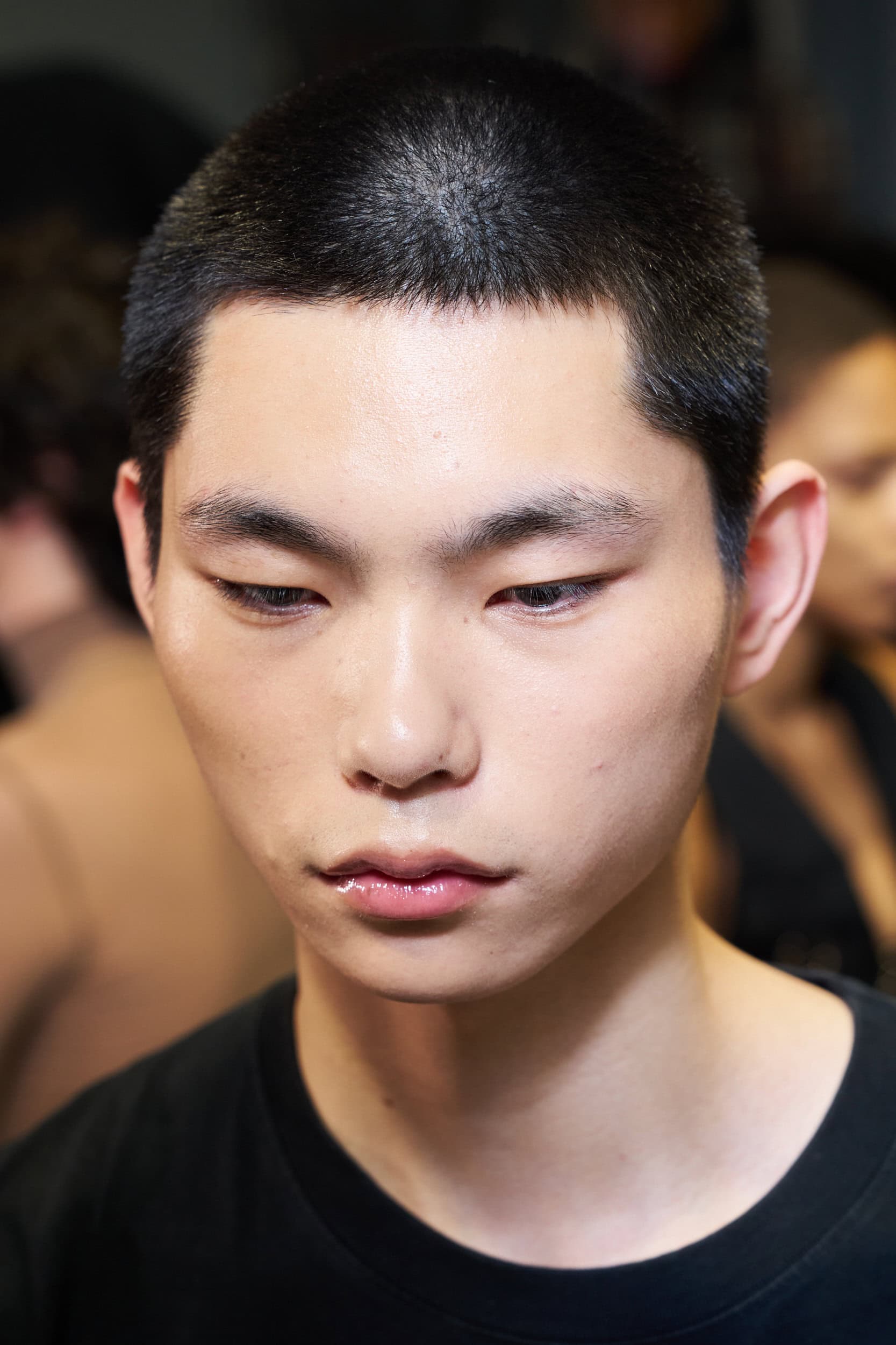 Feng Chen Wang Spring 2025 Men's Fashion Show Backstage | The Impression