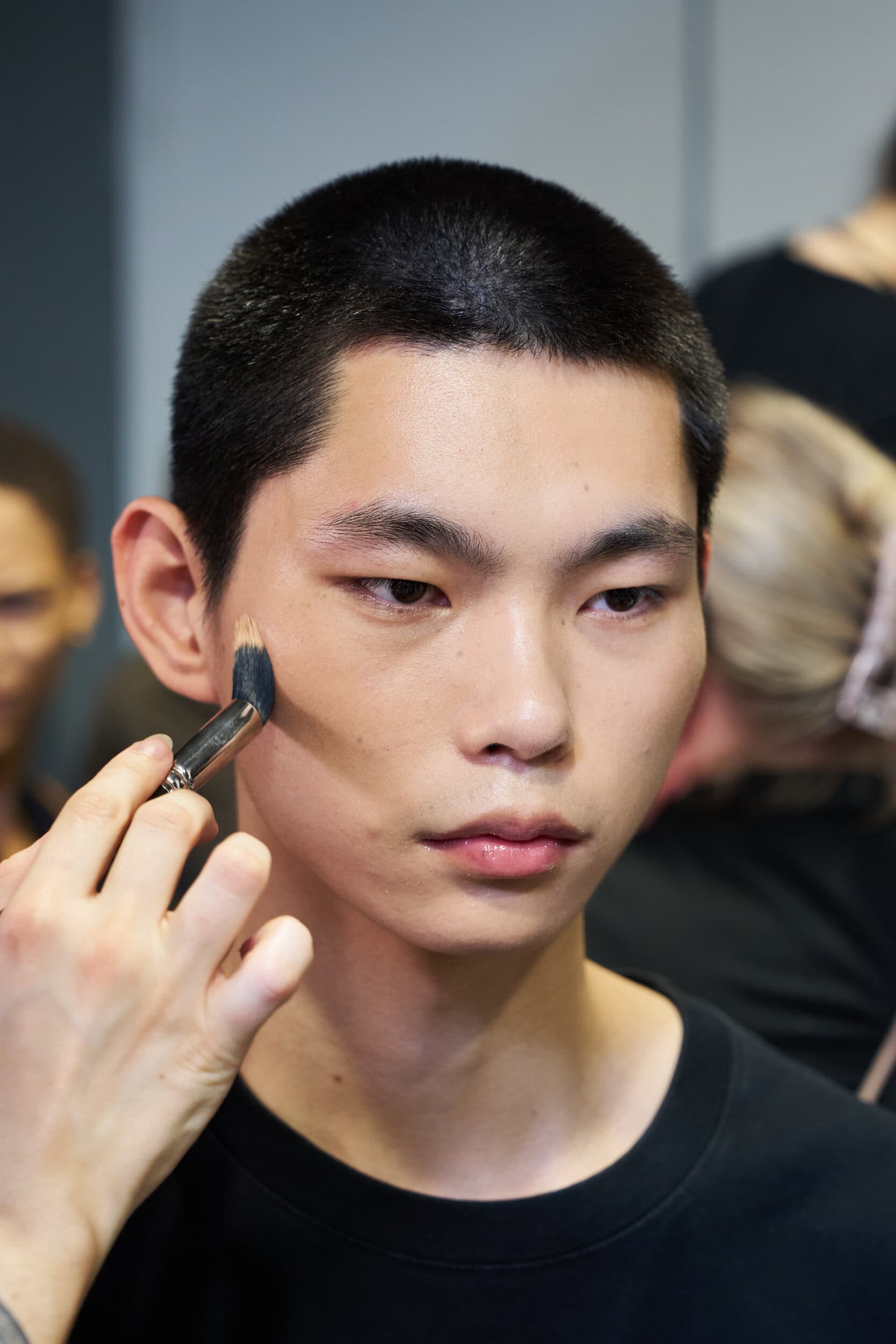 Feng Chen Wang Spring 2025 Men's Fashion Show Backstage | The Impression