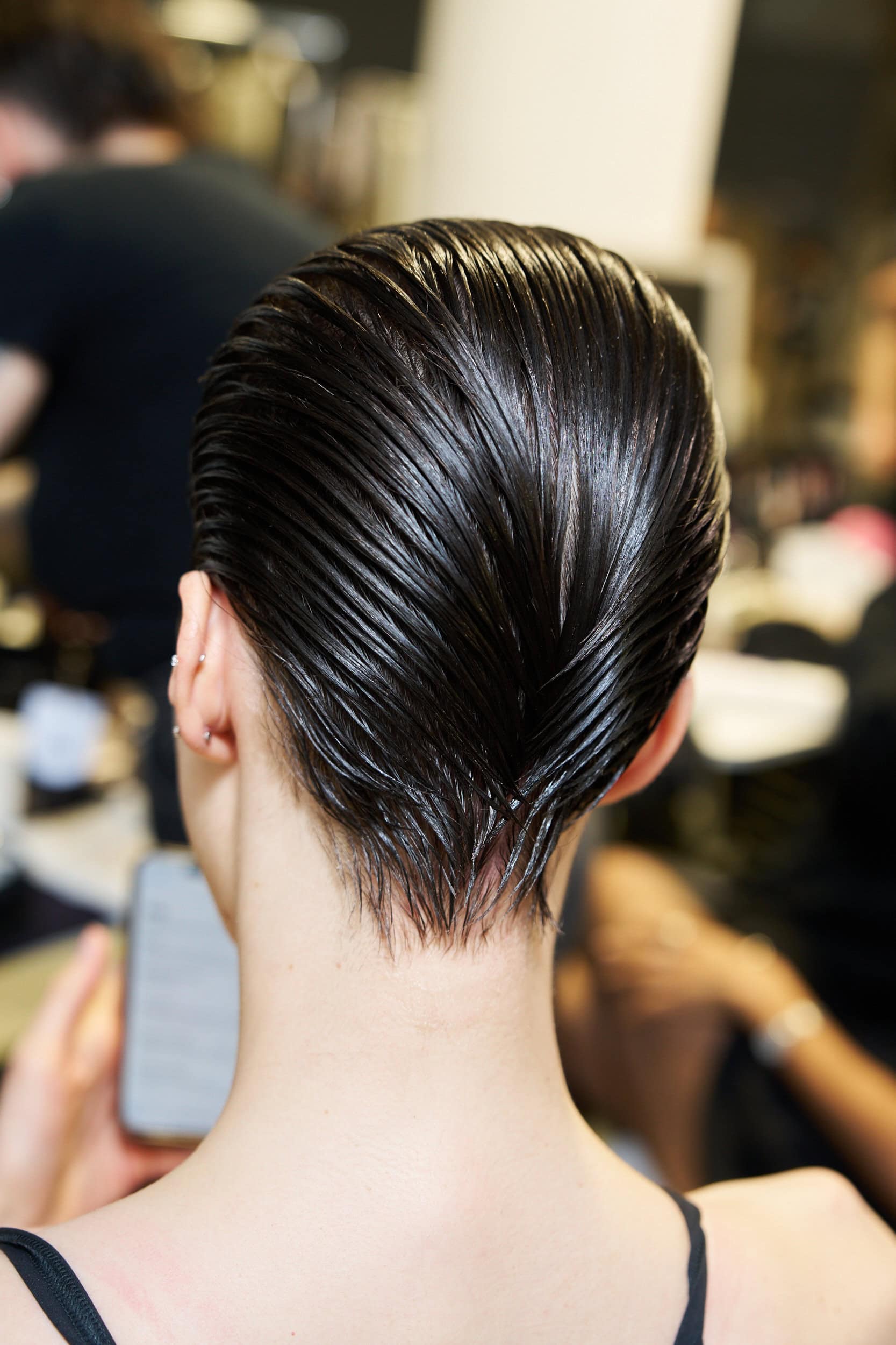 Feng Chen Wang  Spring 2025 Men's Fashion Show Backstage