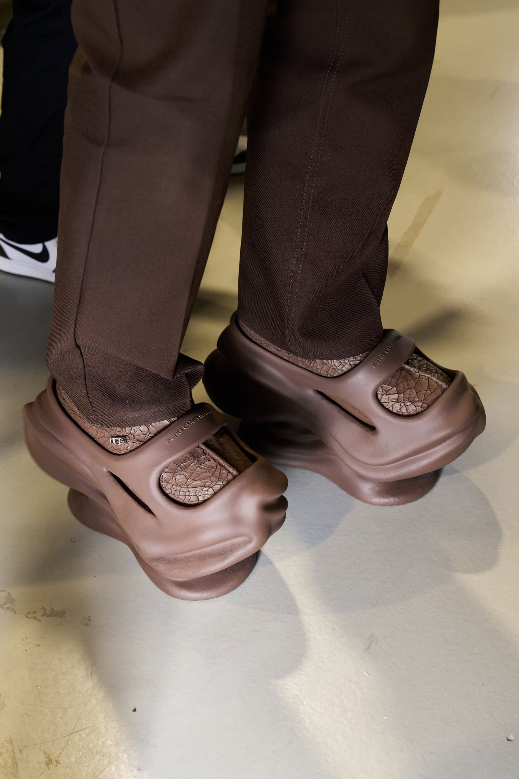 Feng Chen Wang  Spring 2025 Men's Fashion Show Backstage