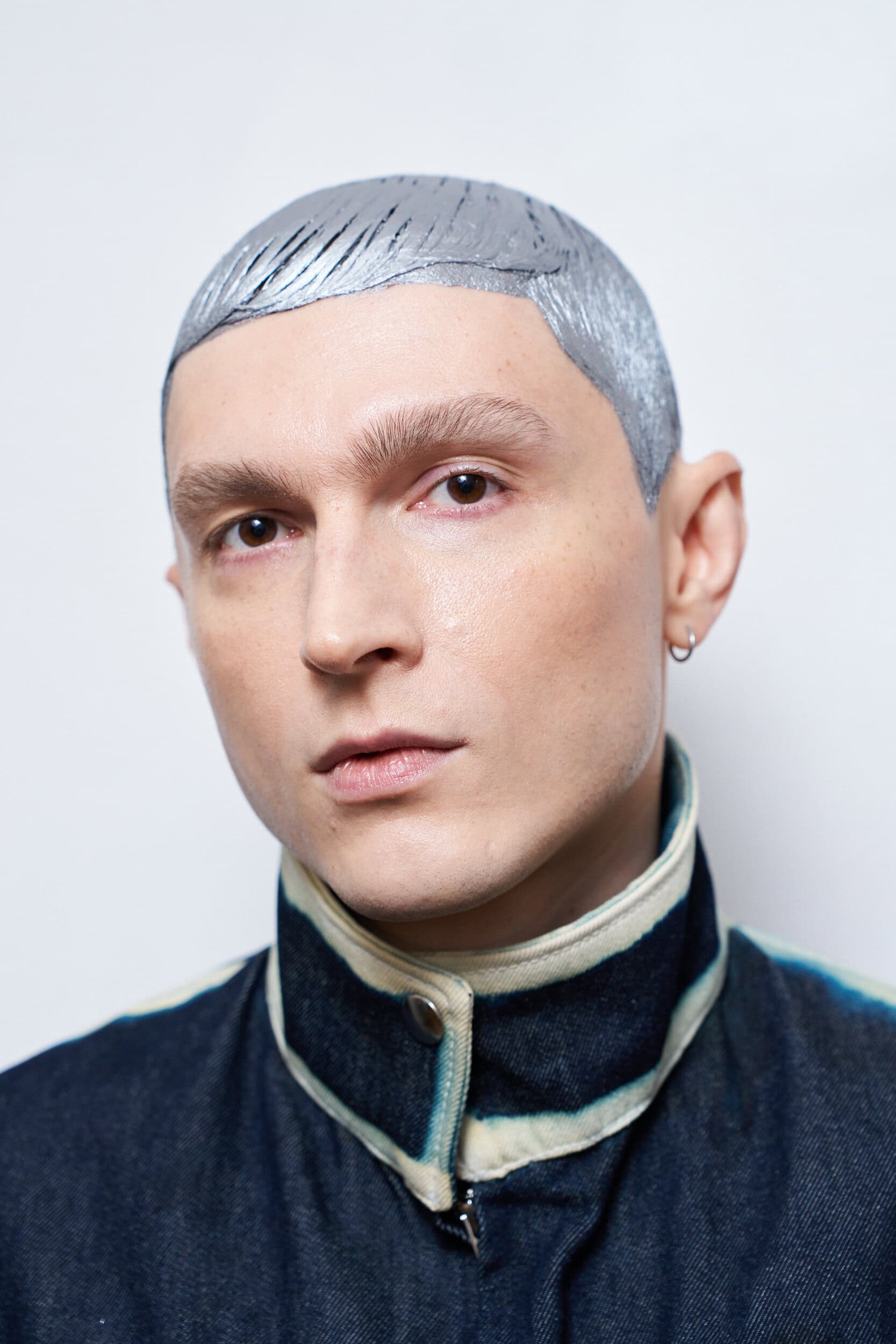 Jeanne Friot  Spring 2025 Men's Fashion Show Backstage