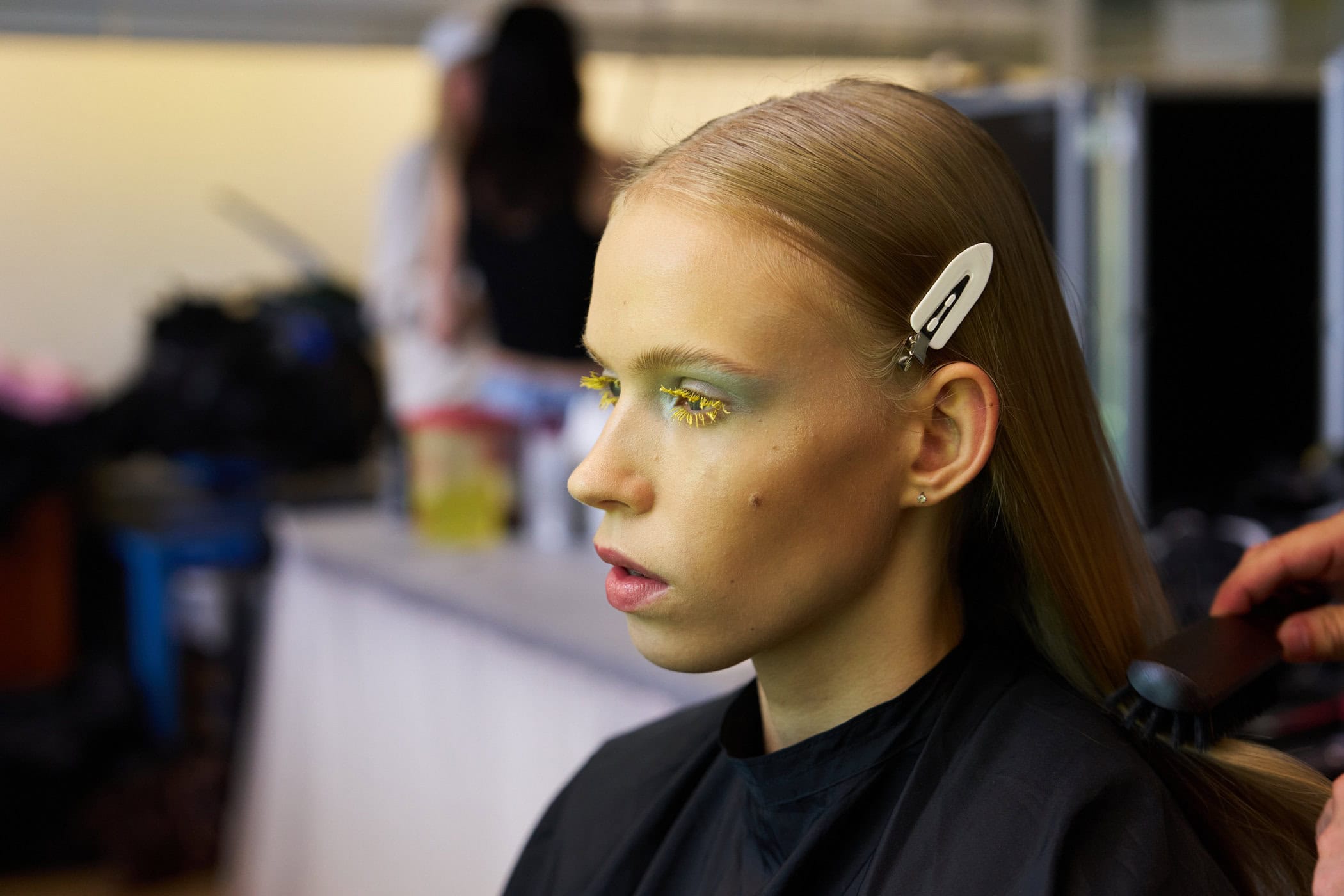 Jeanne Friot  Spring 2025 Men's Fashion Show Backstage