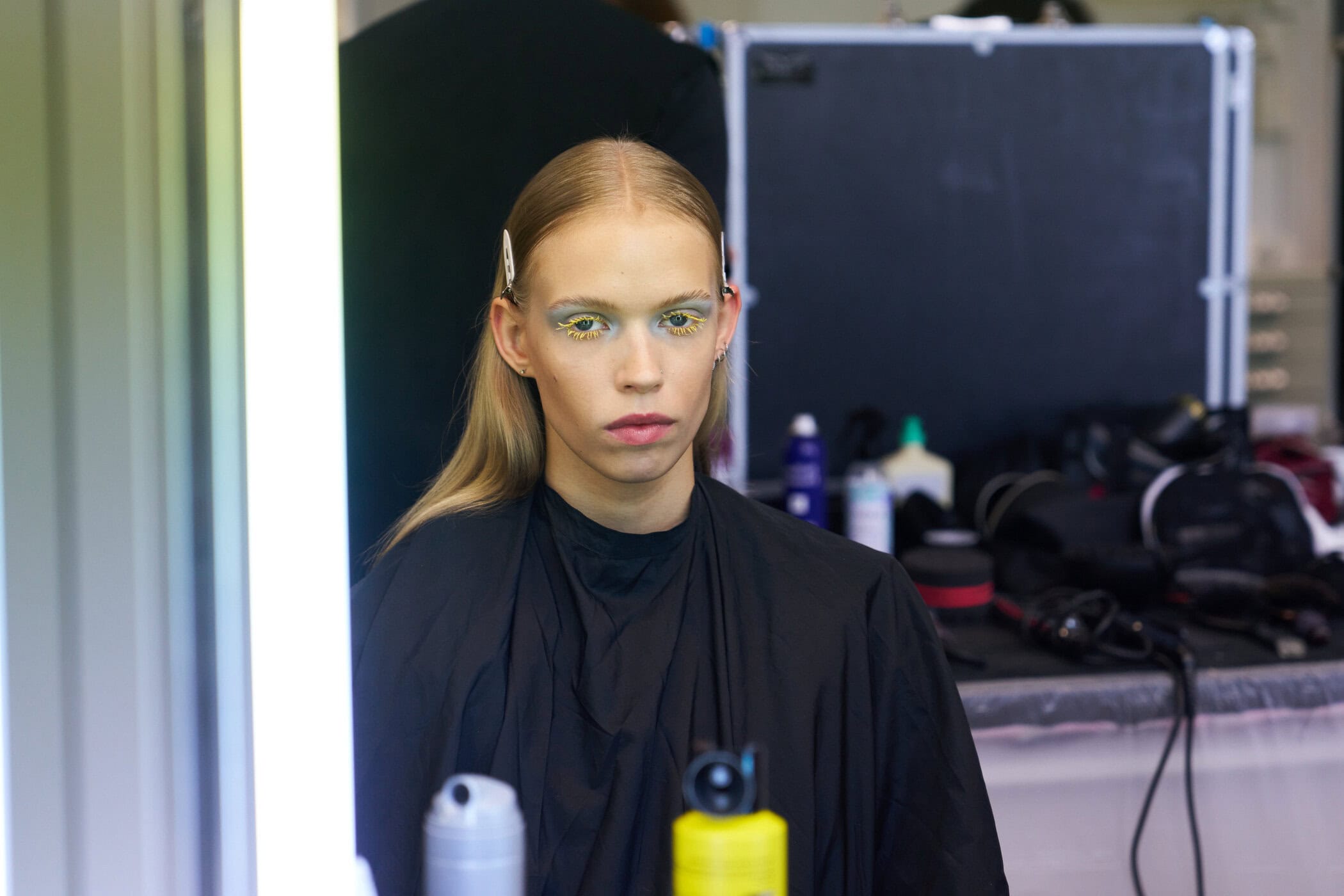Jeanne Friot  Spring 2025 Men's Fashion Show Backstage