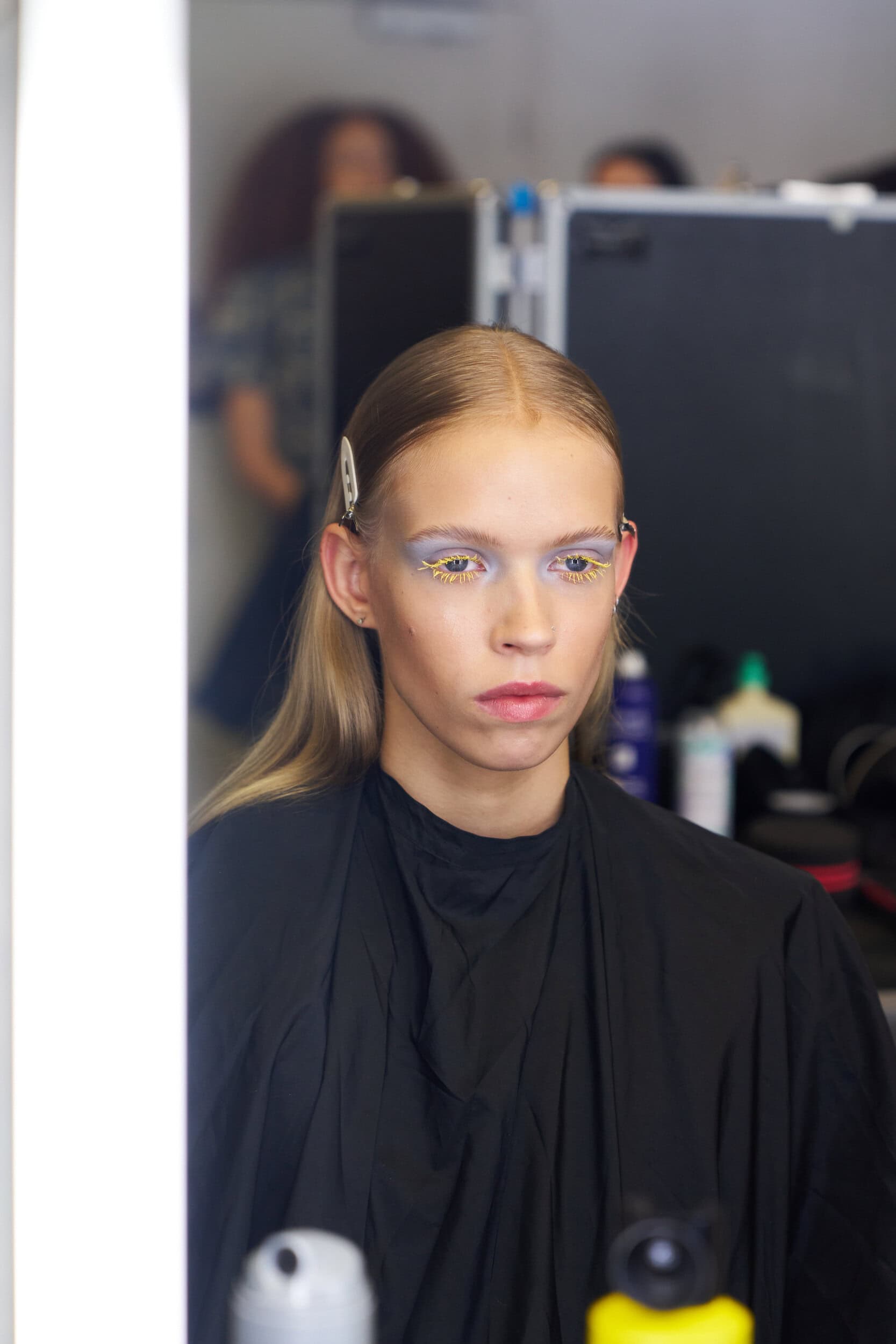 Jeanne Friot  Spring 2025 Men's Fashion Show Backstage