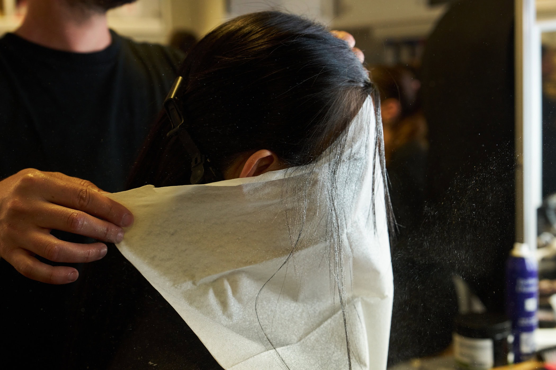 Jeanne Friot  Spring 2025 Men's Fashion Show Backstage