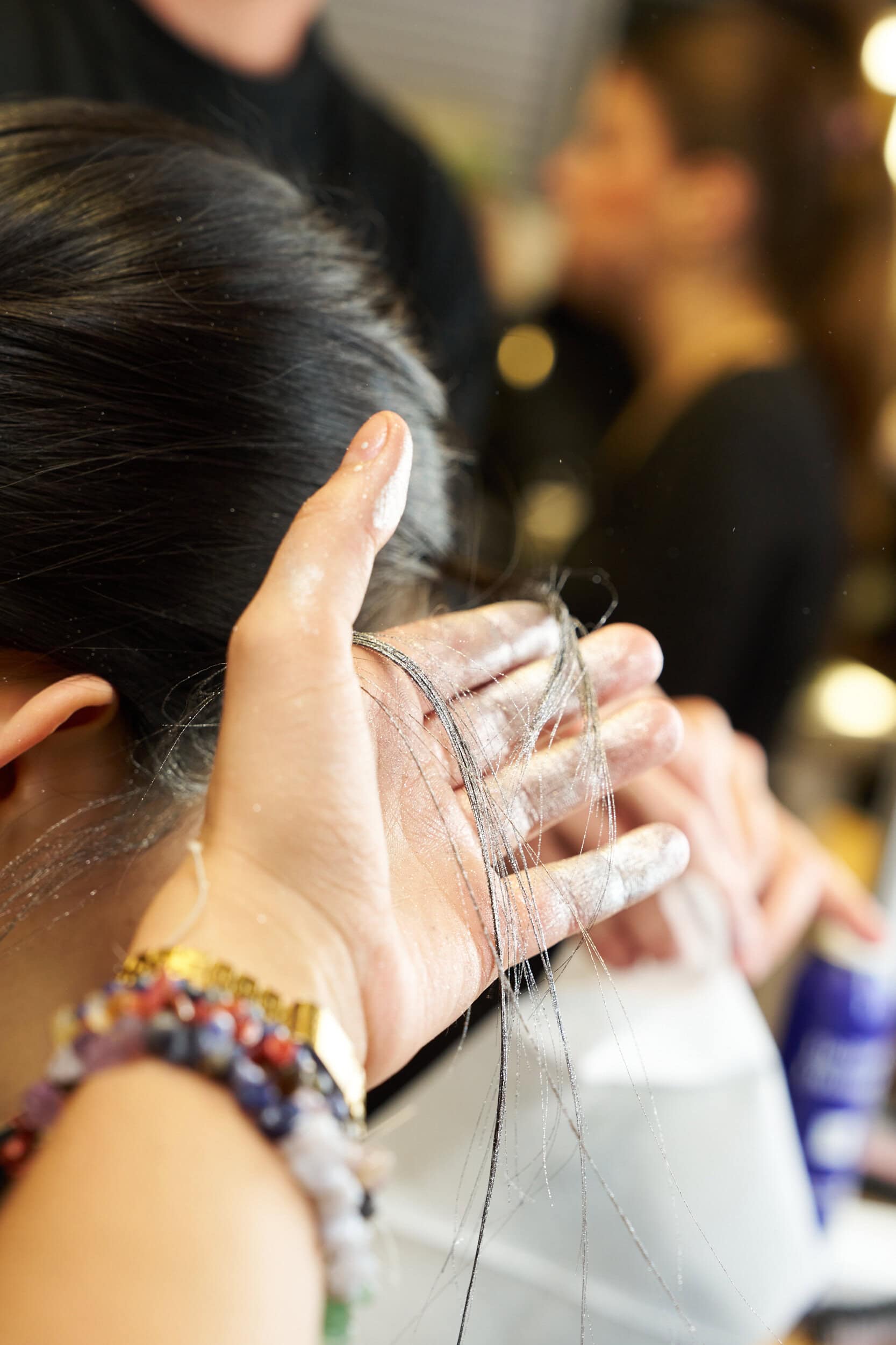Jeanne Friot  Spring 2025 Men's Fashion Show Backstage