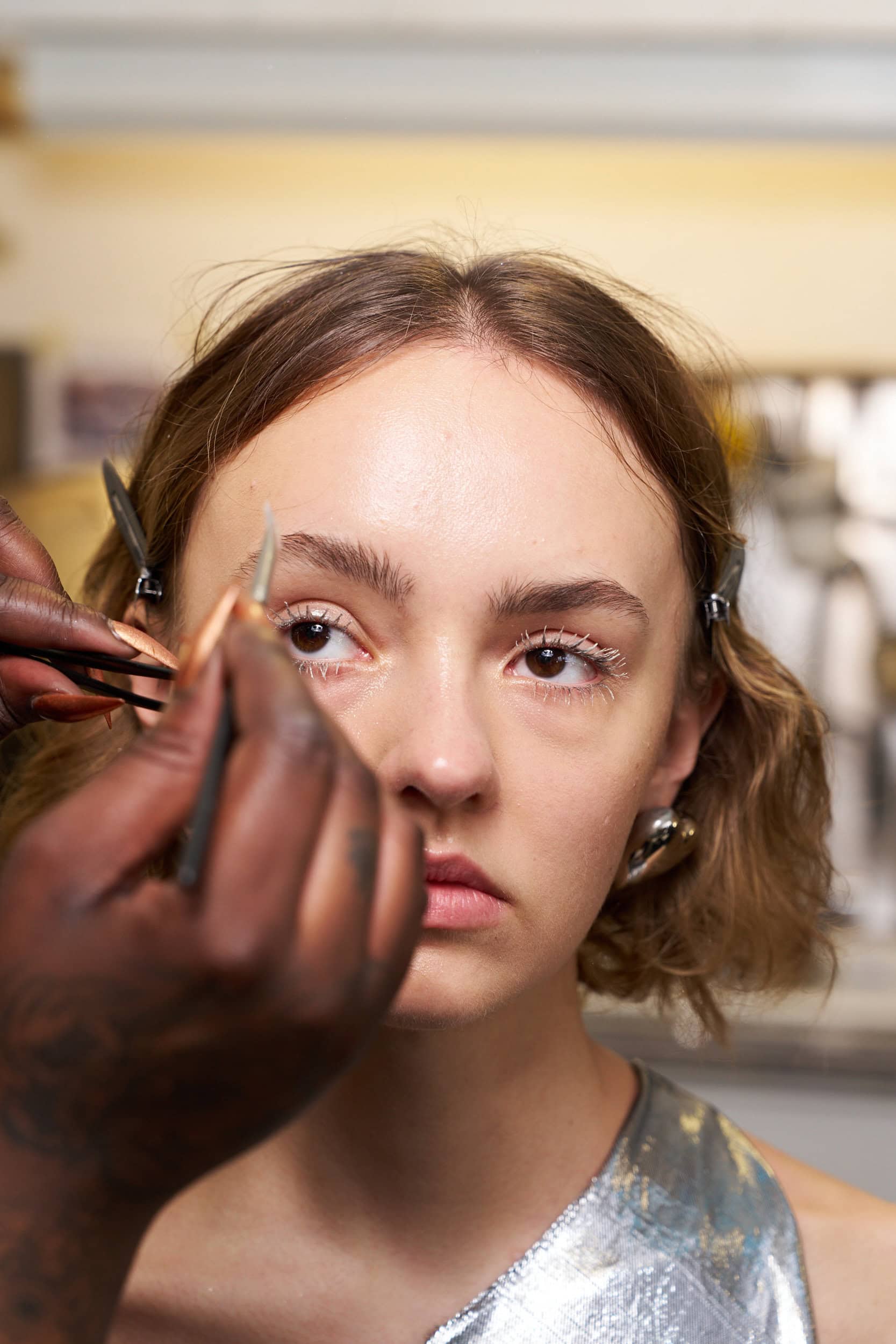 Jeanne Friot  Spring 2025 Men's Fashion Show Backstage