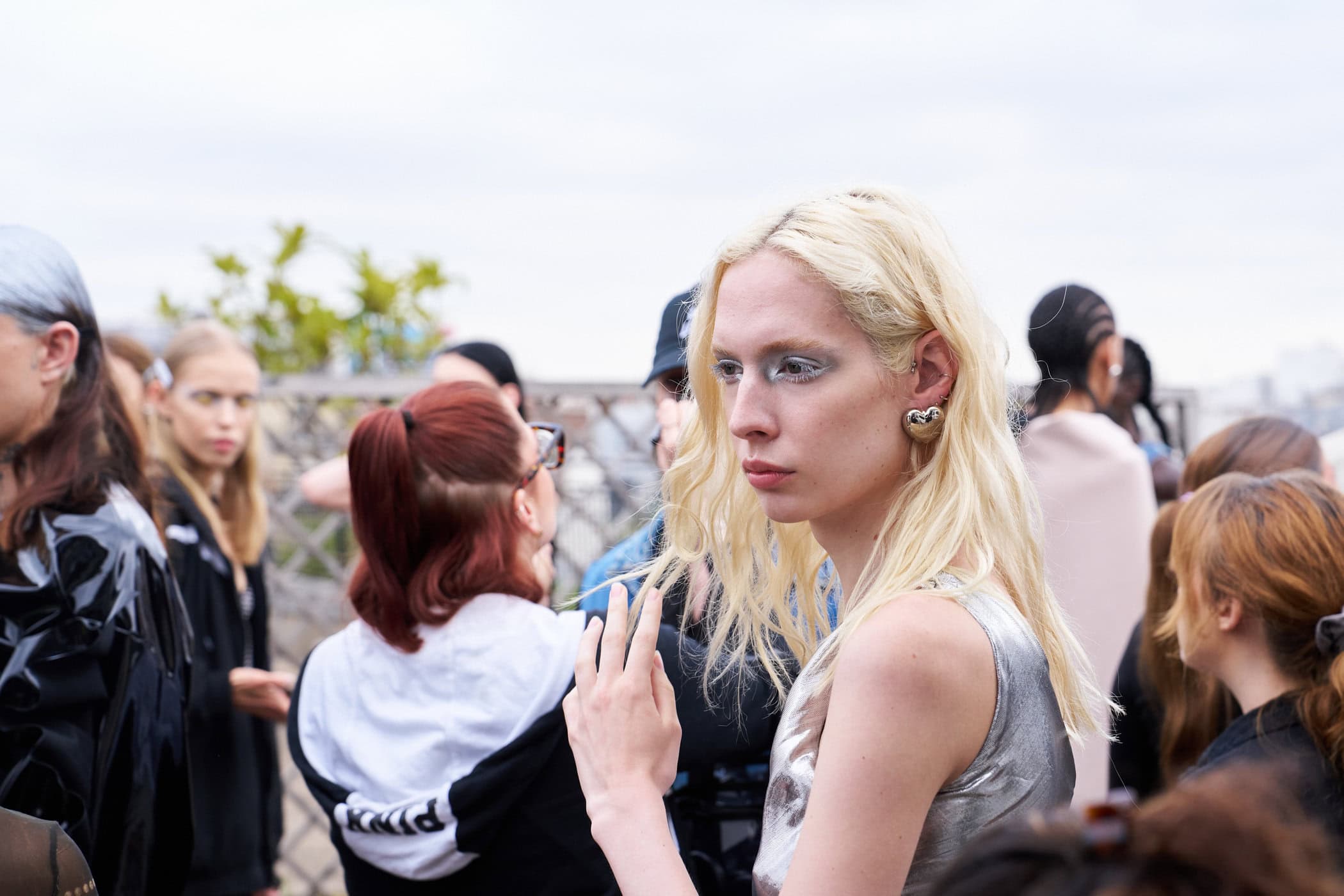 Jeanne Friot  Spring 2025 Men's Fashion Show Backstage
