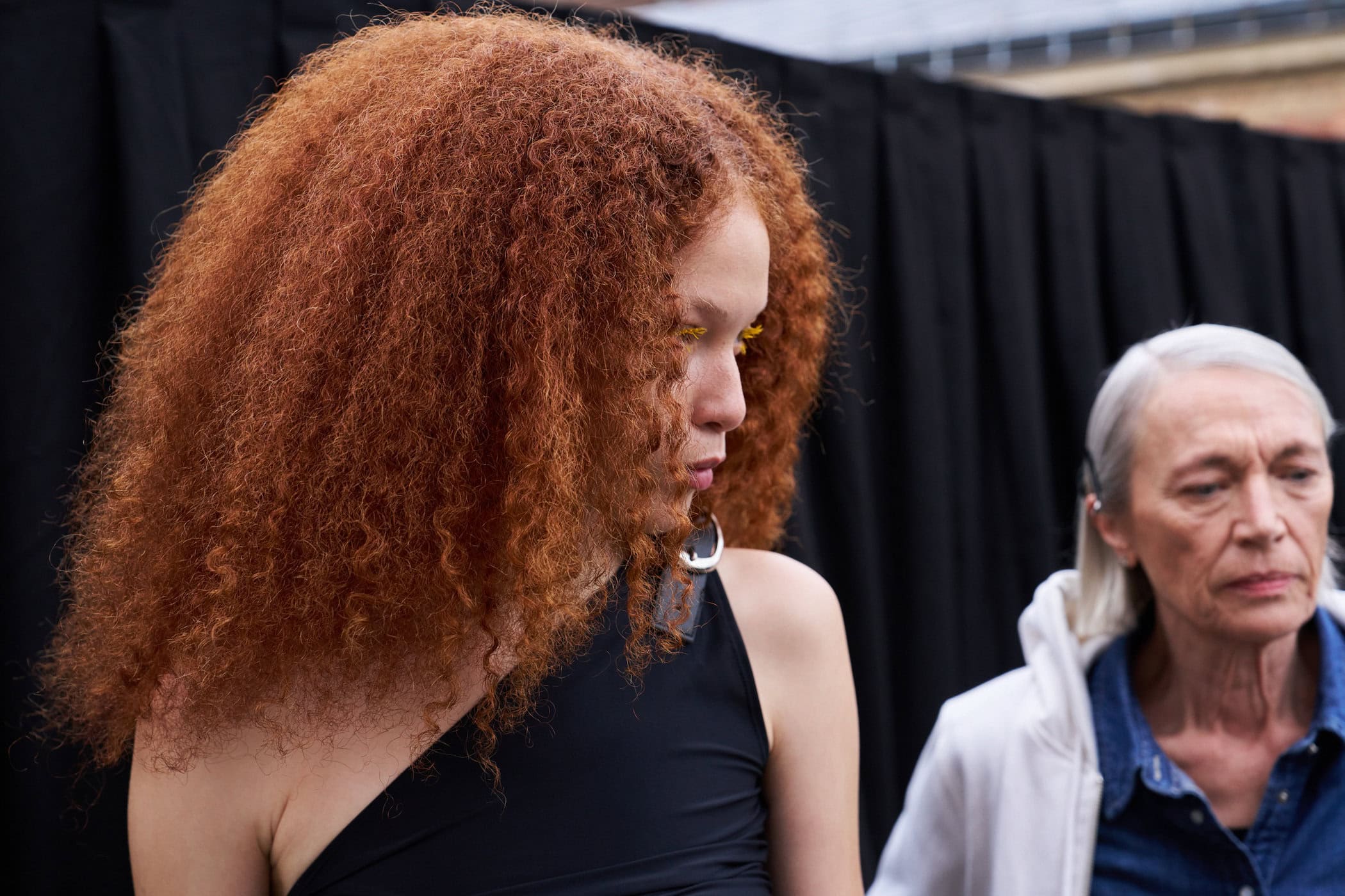 Jeanne Friot  Spring 2025 Men's Fashion Show Backstage