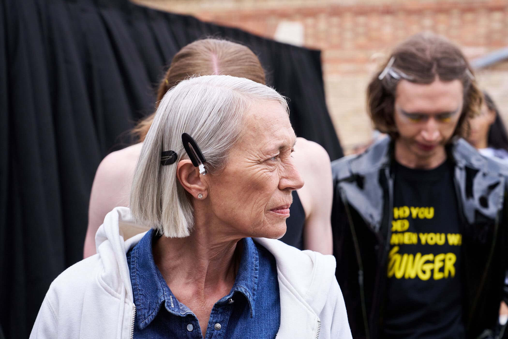 Jeanne Friot  Spring 2025 Men's Fashion Show Backstage