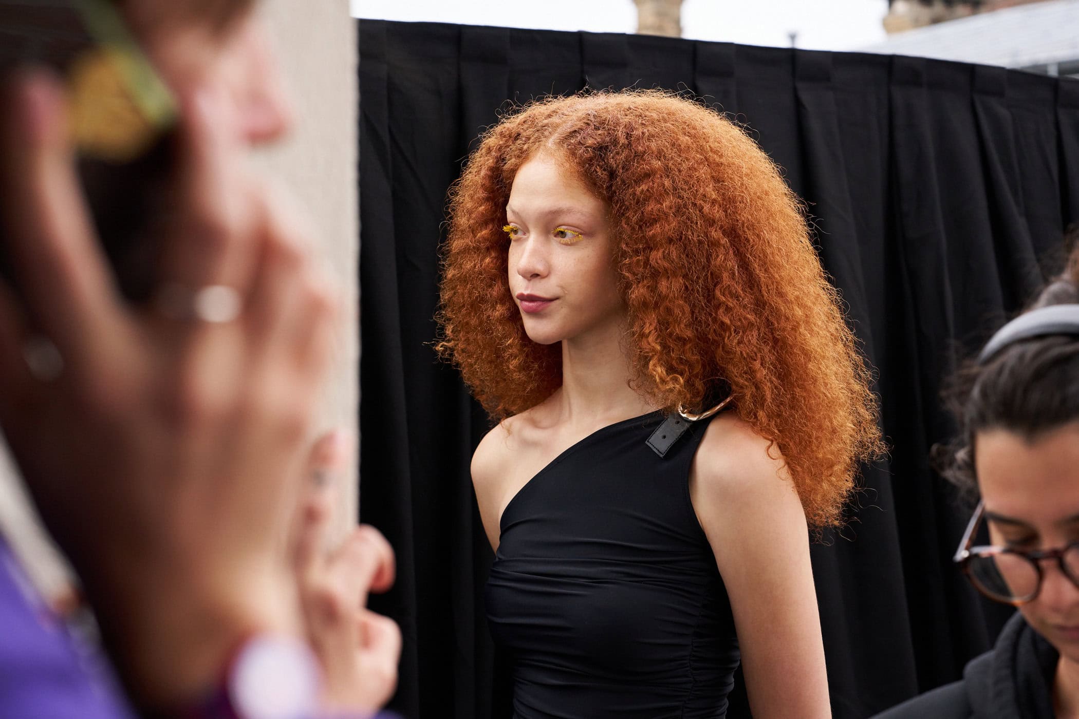Jeanne Friot  Spring 2025 Men's Fashion Show Backstage