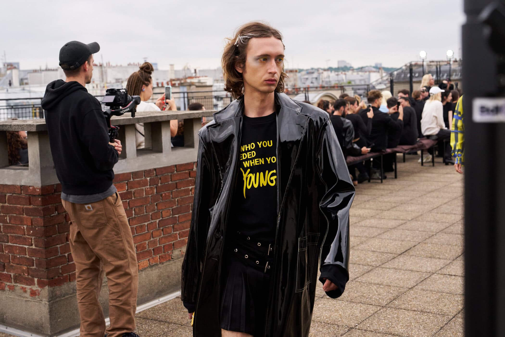 Jeanne Friot  Spring 2025 Men's Fashion Show Backstage