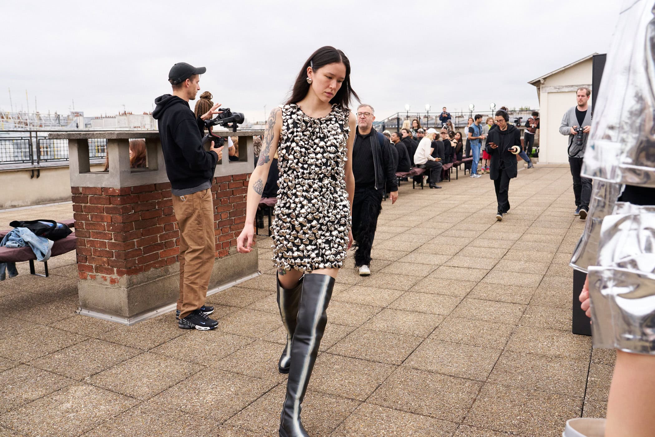 Jeanne Friot  Spring 2025 Men's Fashion Show Backstage