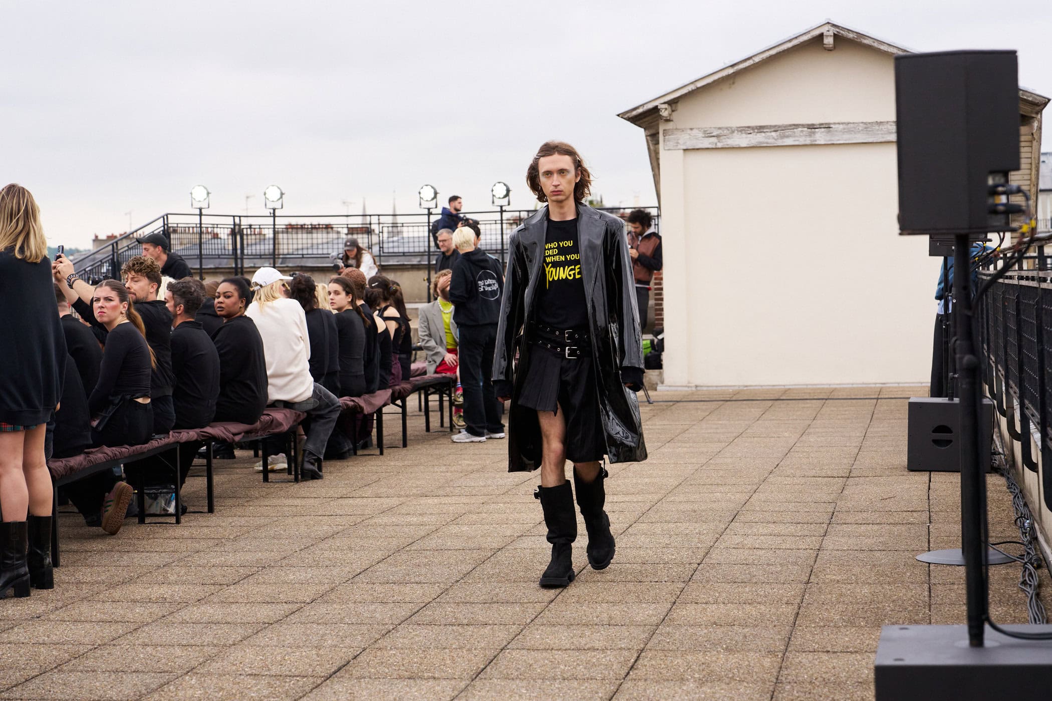 Jeanne Friot  Spring 2025 Men's Fashion Show Backstage